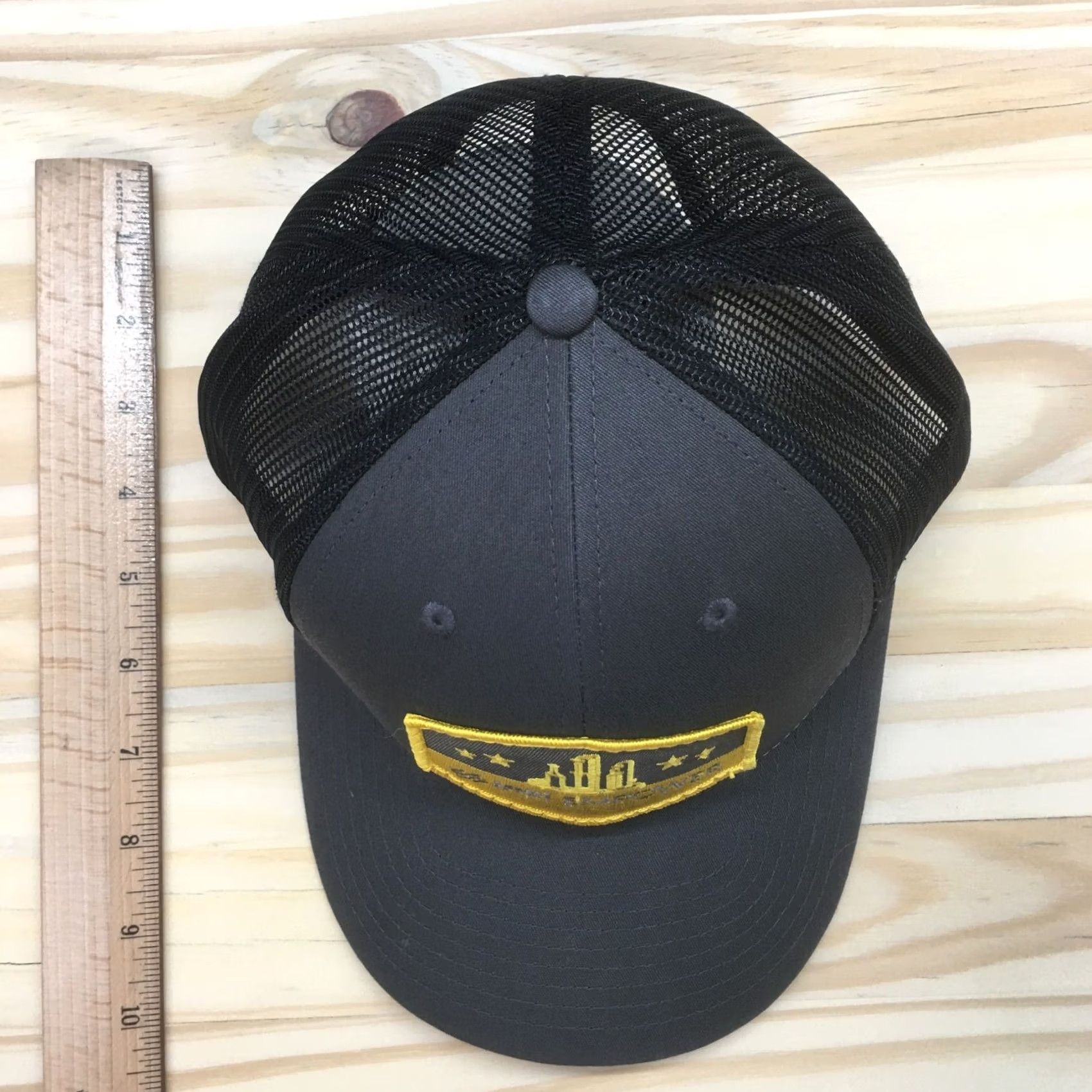 Vintage Richardson APPM Empower Trucker Hat Mens Gray M-L Curved Brim Embroidered Logo Size ONE SIZE - 4 Thumbnail