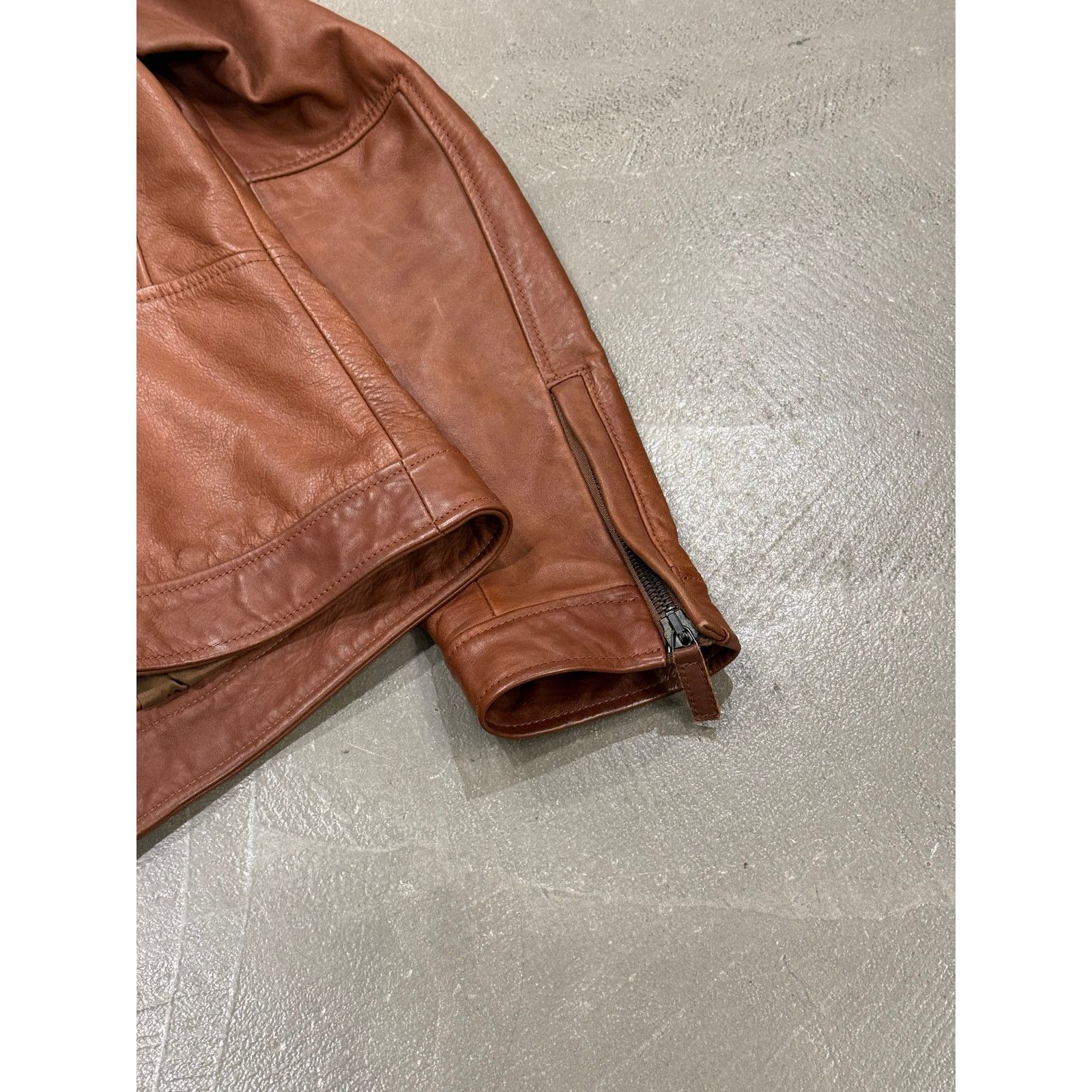 Giorgio Armani 2010s Armani paneled leather jacket Size US L / EU 52-54 / 3 - 4 Thumbnail
