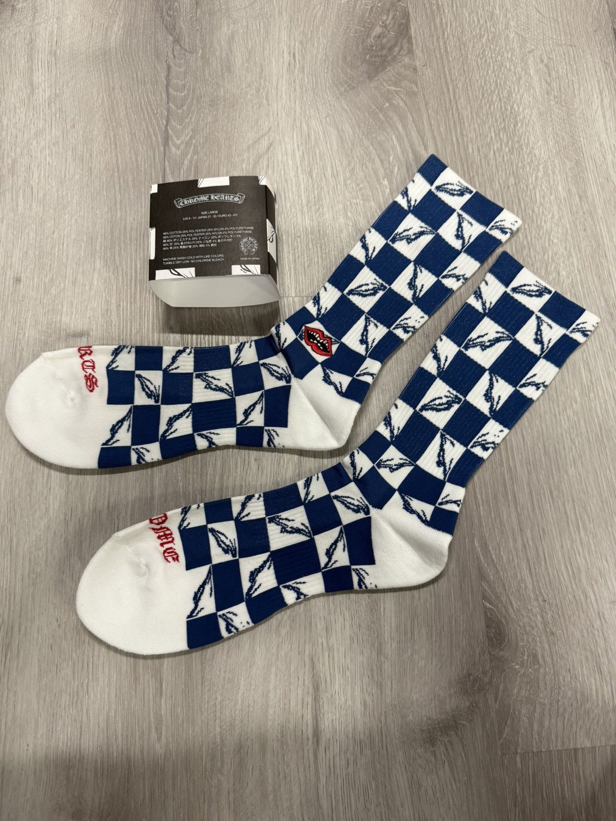 Chrome Hearts Chrome Hearts CH LOGO Socks | Grailed