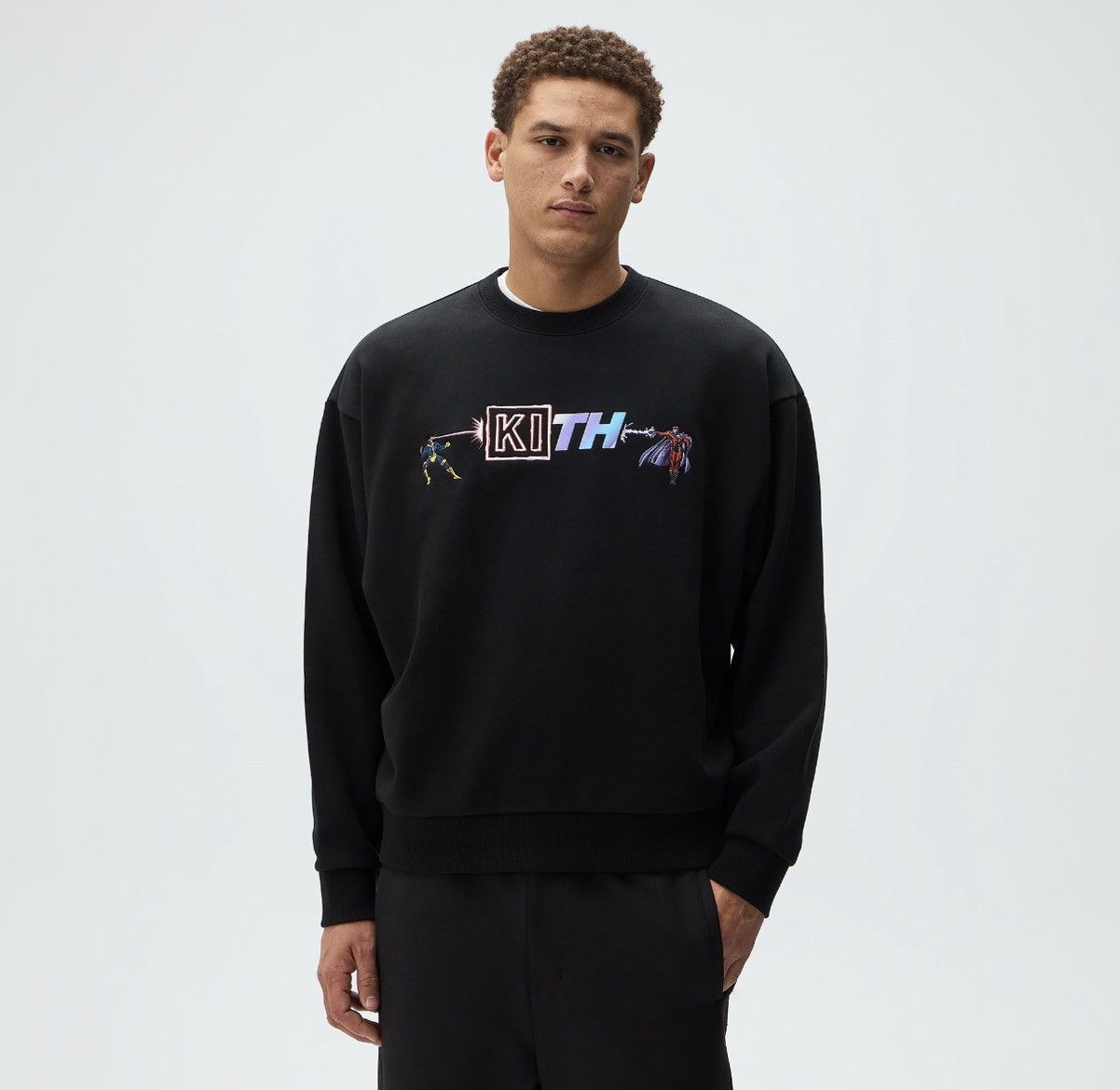 Kith × Marvel Comics Marvel | Kith Clash Vintage Nelson Crewneck Size US M / EU 48-50 / 2 - 2 Thumbnail