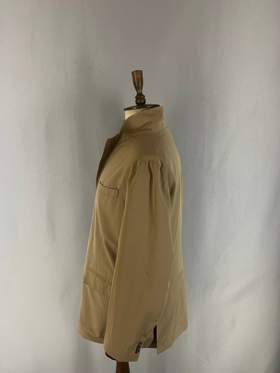 Moncler Moncler Arsenal Trench Jacket Beige Size US XL / EU 56 / 4 - 8 Thumbnail