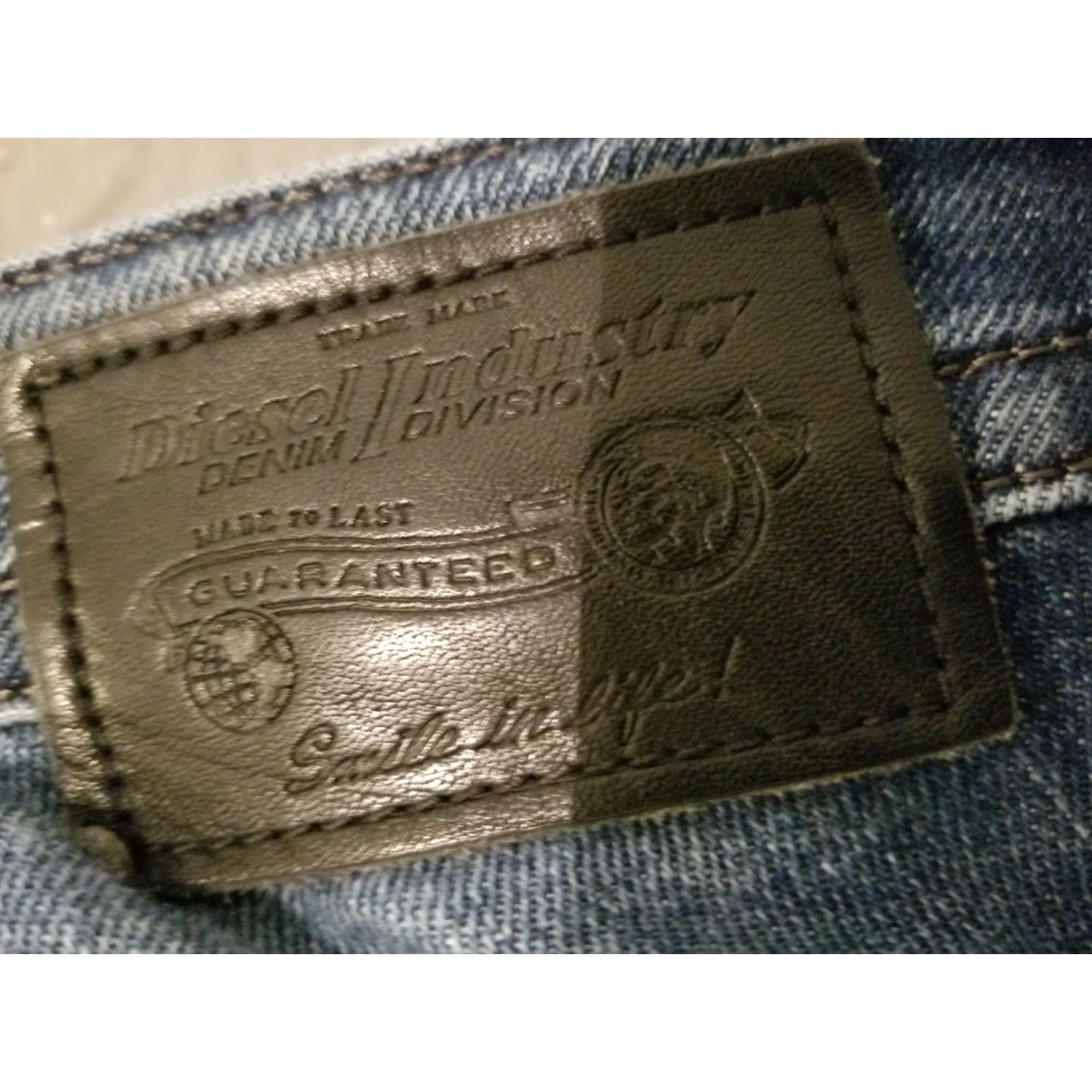 Diesel Diesel Thavar Jeans Men 36x32 Slim Skinny Denim Blue Stretch Size US 36 / EU 52 - 3 Thumbnail