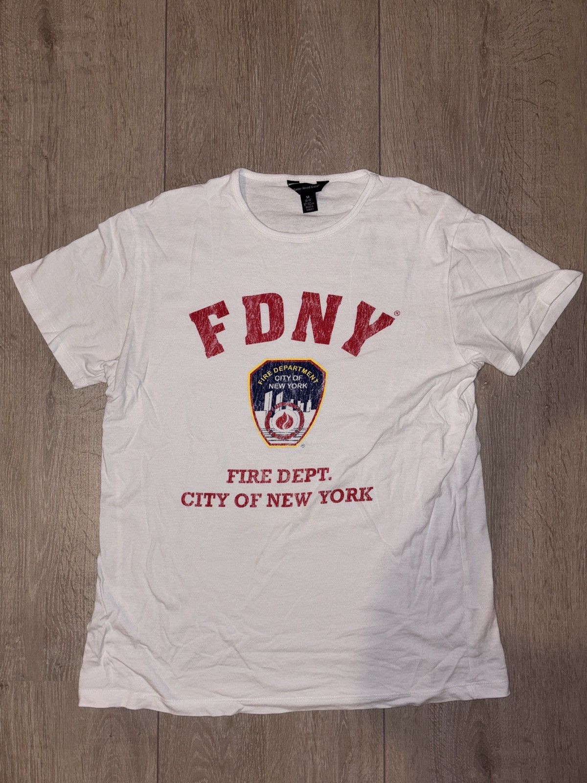 Vintage Vintage FDNY tee Size US S / EU 44-46 / 1 - 1 Thumbnail