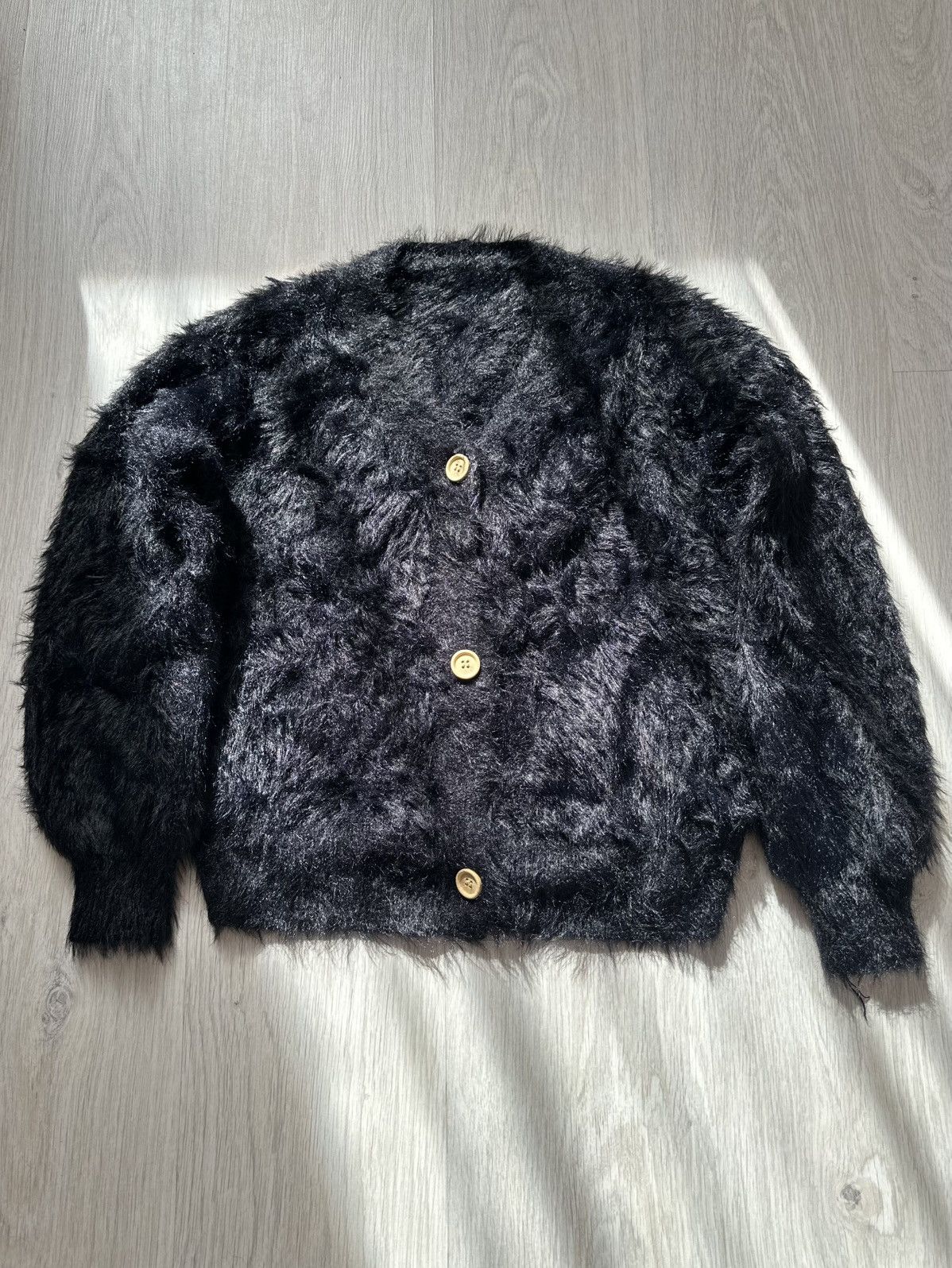 Japanese Brand Mohair Yamamoto Style Jacket Size US S / EU 44-46 / 1 - 1 Thumbnail