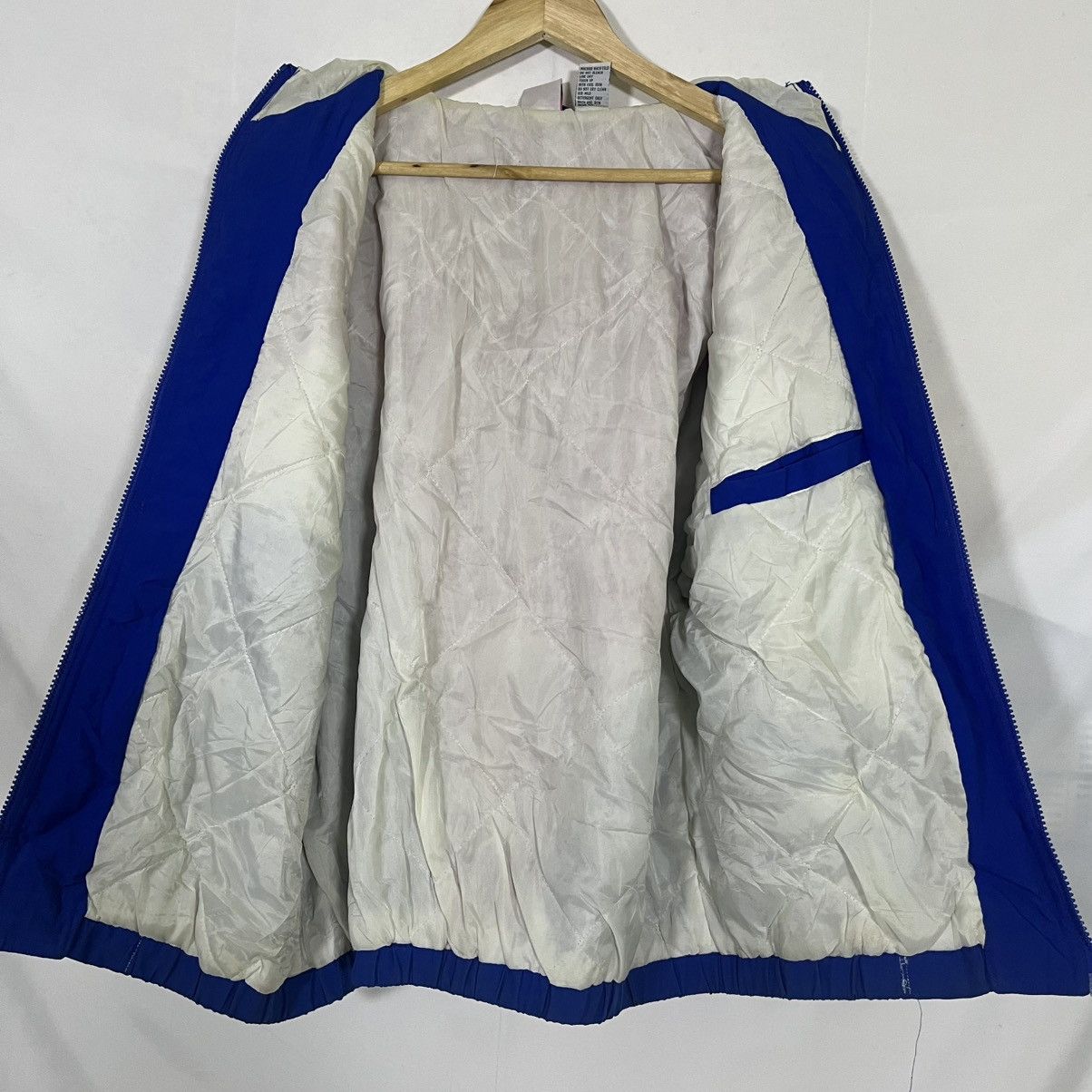 Vintage 70S TYR USA OLYMPIC TEAM WINDBREAKER LINED JACKET Size US L / EU 52-54 / 3 - 5 Thumbnail