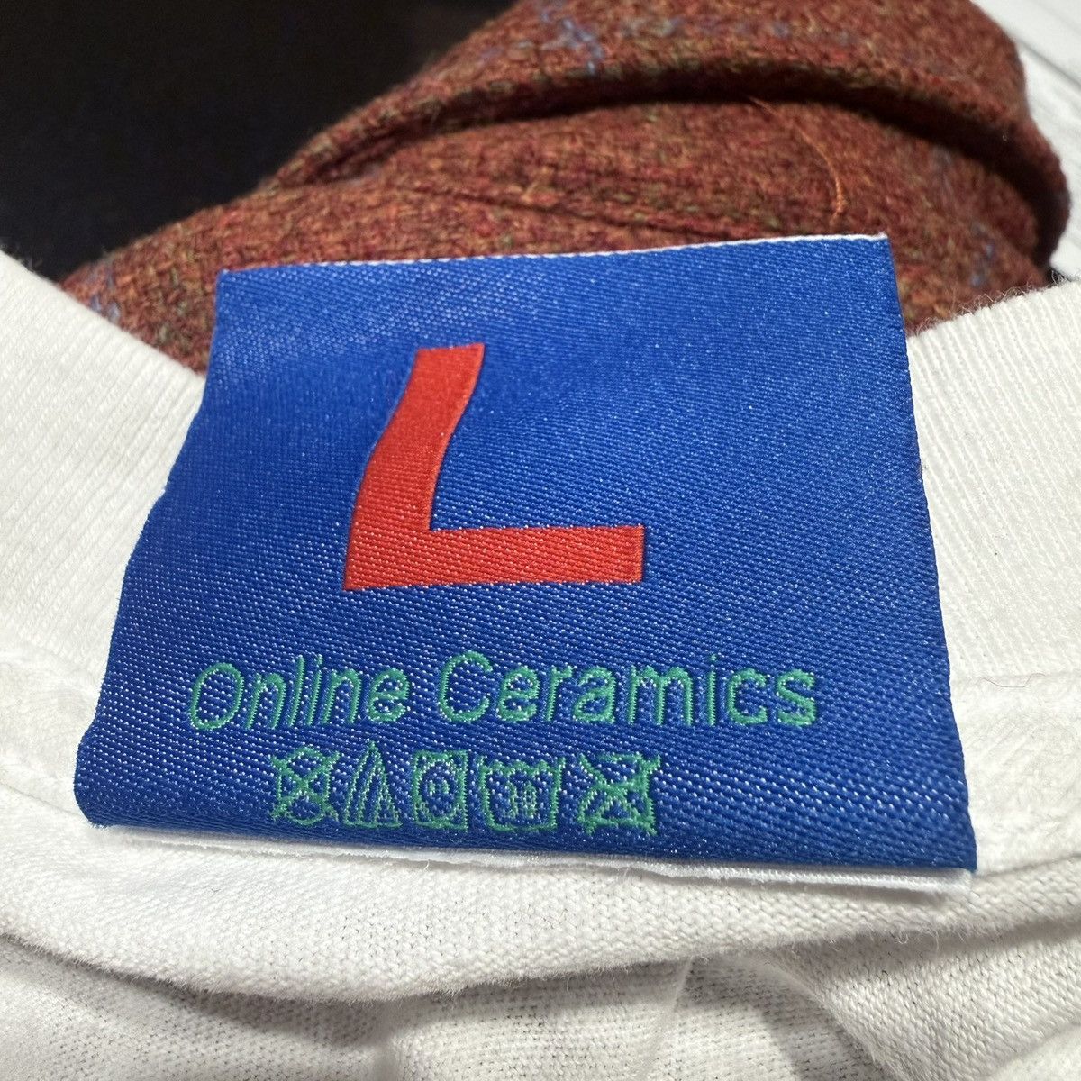 Online Ceramics Online Ceramics x Oneohtrix Point Never "Again" Tour T-Shirt Size US L / EU 52-54 / 3 - 4 Thumbnail
