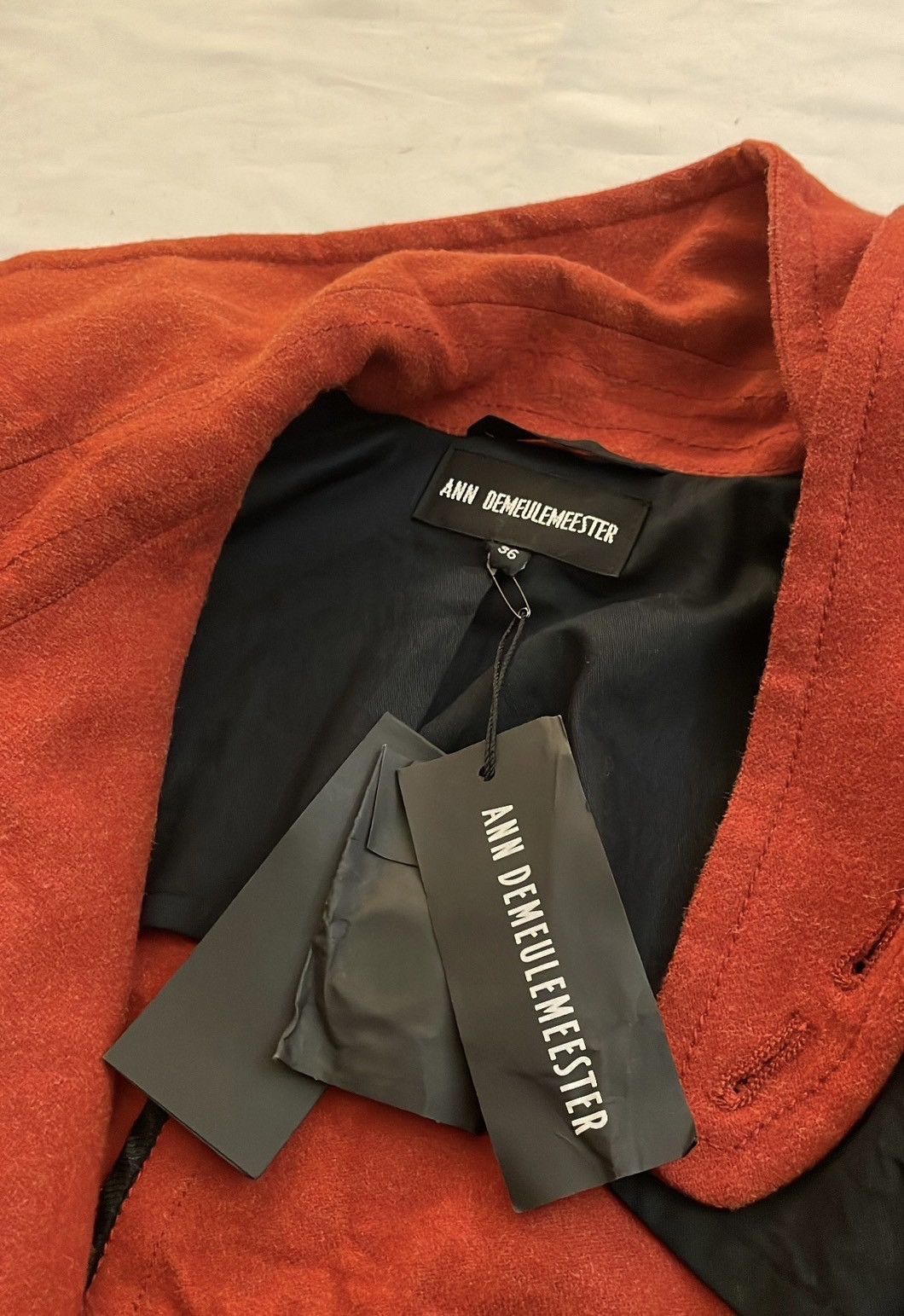 Ann Demeulemeester Ann deumeulmeester Angora wool cape coat Size XS / US 0-2 / IT 36-38 - 4 Thumbnail