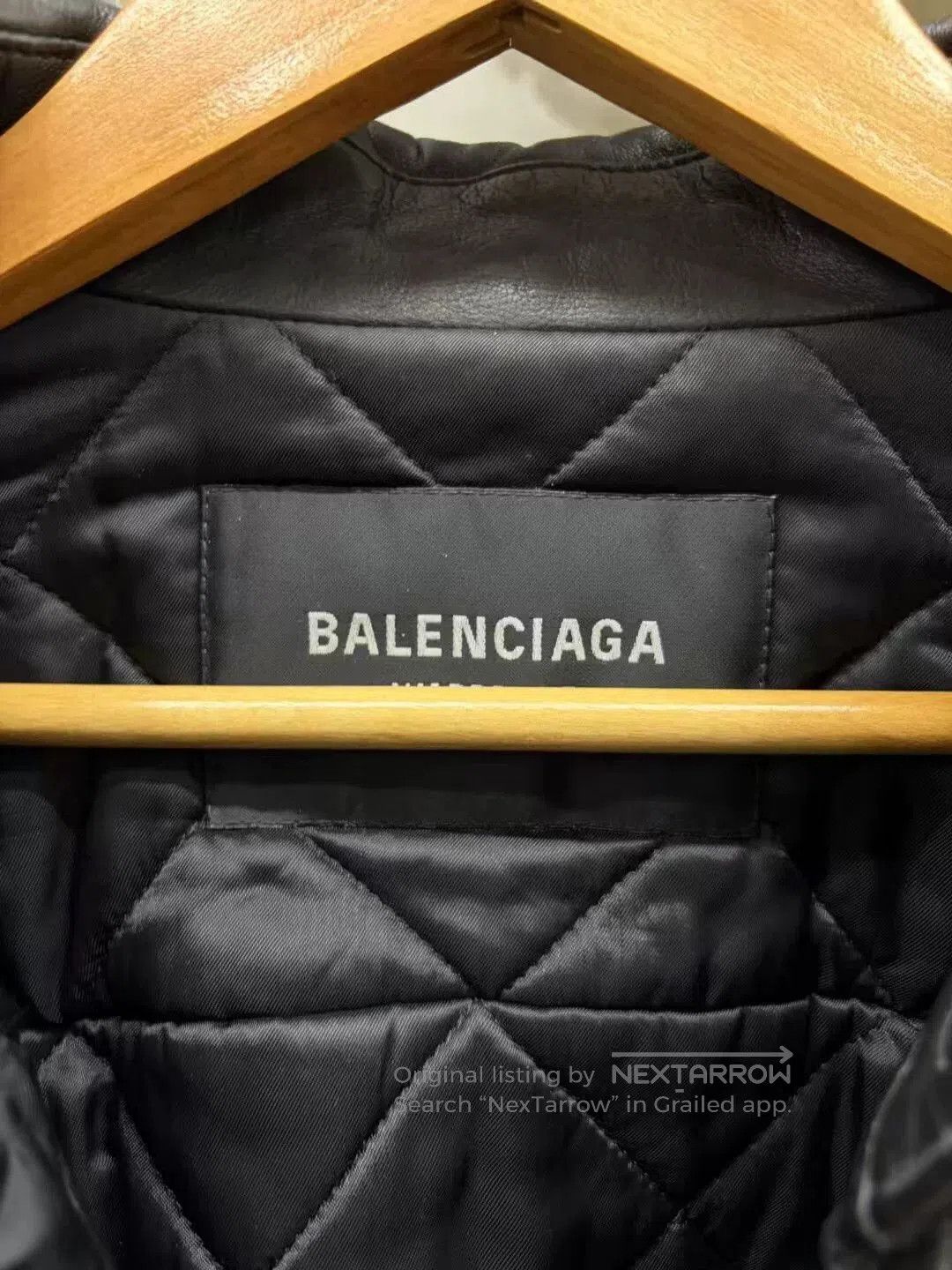 Balenciaga balenciaga pure leather parka jacket. Size US L / EU 52-54 / 3 - 5 Thumbnail