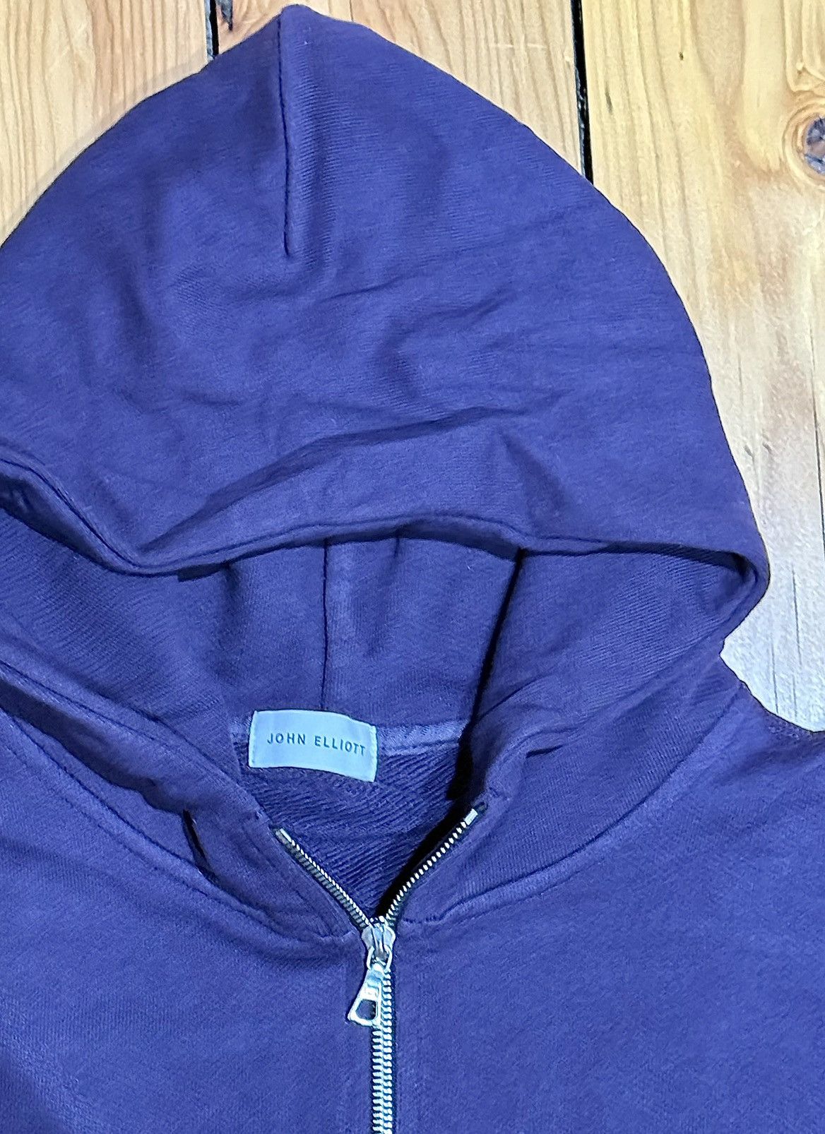 John Elliott John Elliott Purple Zip Hoody Sz Large Size US L / EU 52-54 / 3 - 2 Thumbnail