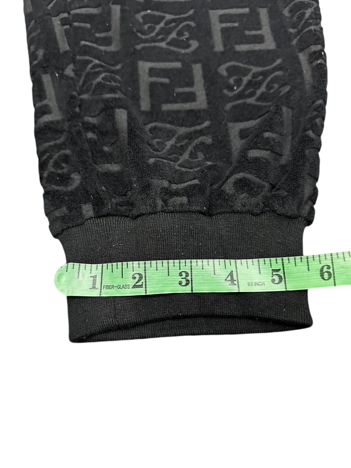 Fendi Fendi 3D Monogram Velvet Jogger Pant Size US 34 / EU 50 - 15 Thumbnail