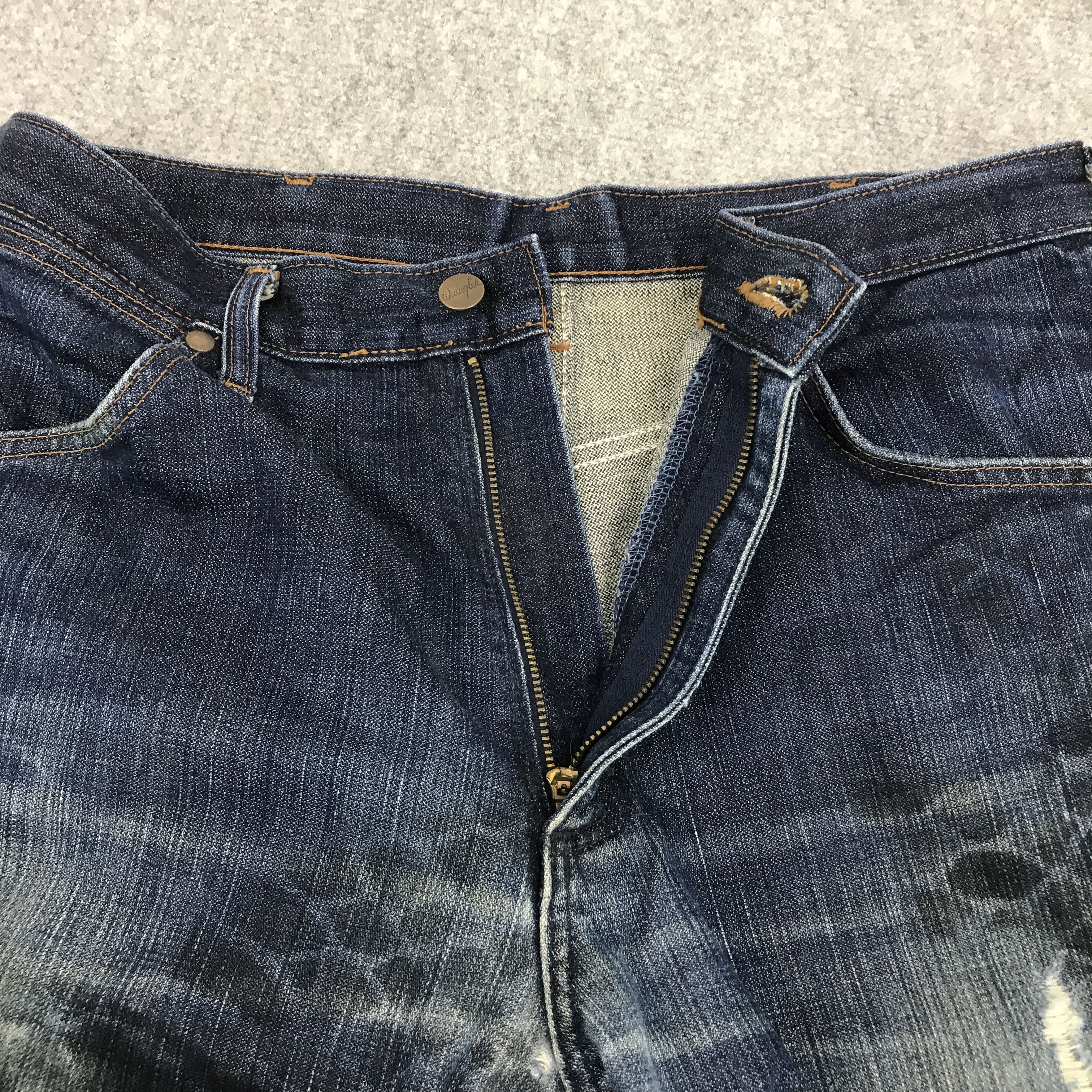 If Six Was Nine × Japanese Brand × Wrangler FLARE WRANGLER JAPAN STYLE VALUE BOOTCUT JEANS Size US 30 / EU 46 - 7 Thumbnail