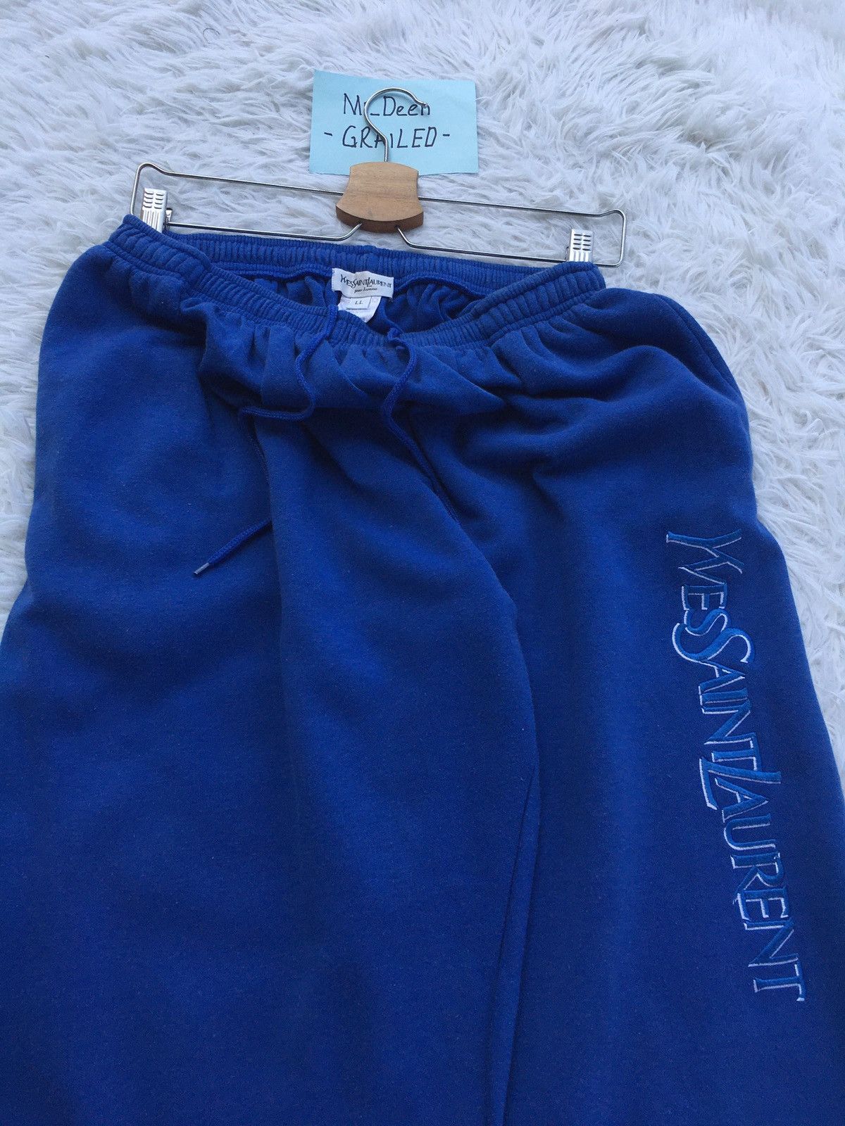 Yves Saint Laurent Rare Vintage Yves Saint Laurent YSL Sweatpant Size US 28 / EU 44 - 9 Thumbnail