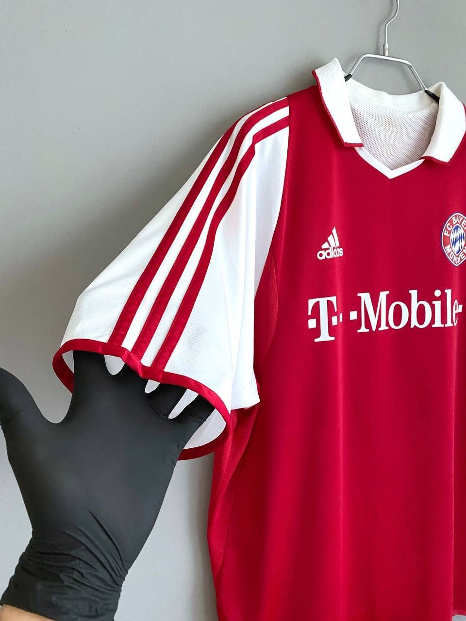 Adidas Adidas FC Bayern Munich 2003/2004 Home Football Jersey #13 BALLACK, Size M Size US M / EU 48-50 / 2 - 5 Thumbnail