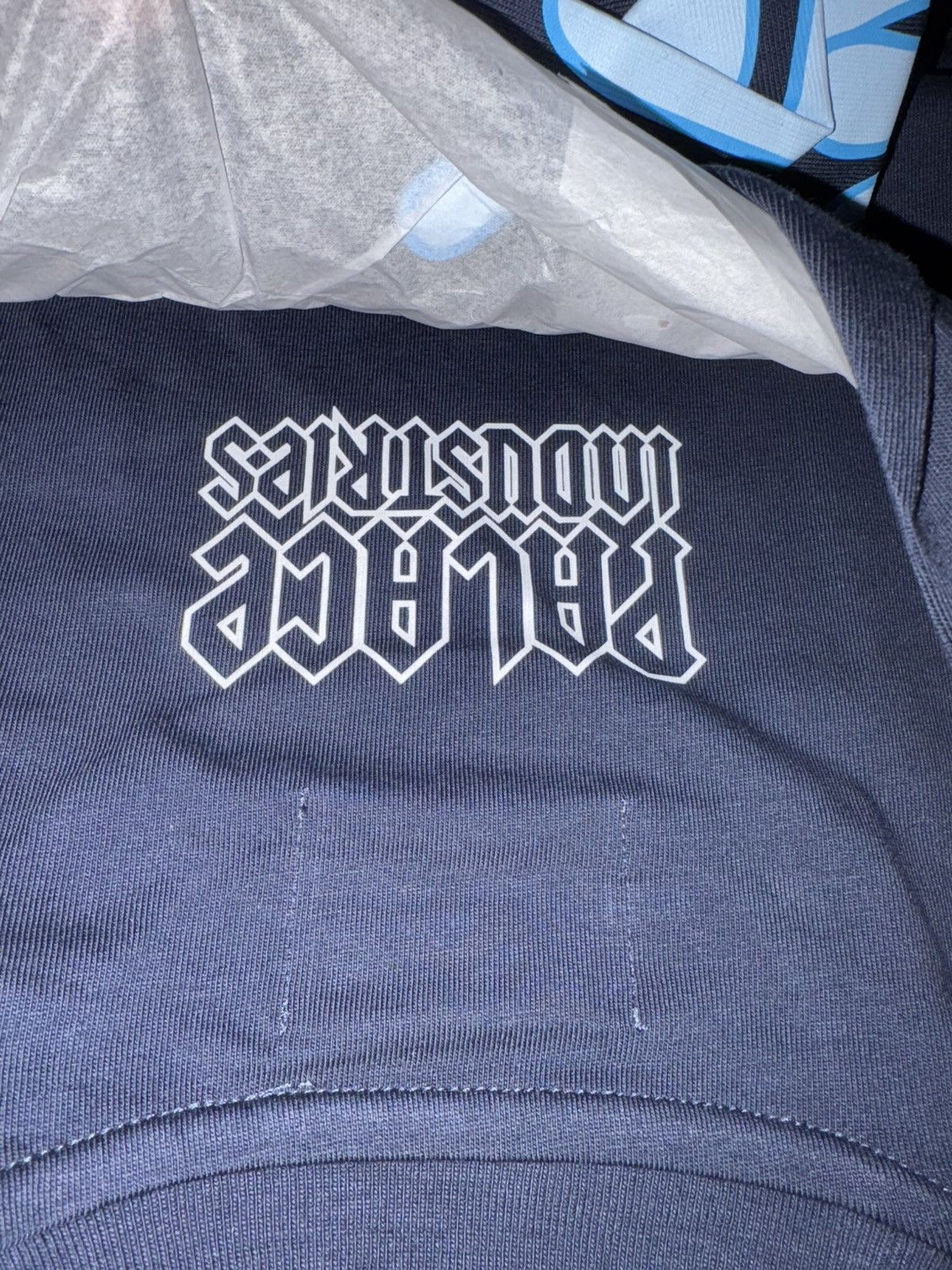 Palace Palace World Industries Long Sleeve Tee Navy Size US S / EU 44-46 / 1 - 3 Thumbnail