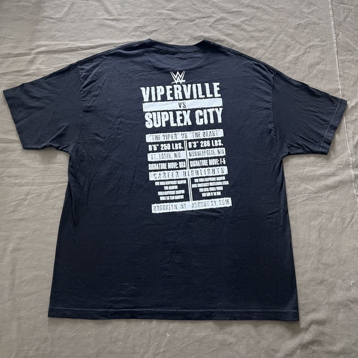 WWE WWE SummerSlam wrestling Promo Tee 2XL Size US XXL / EU 58 / 5 - 5 Thumbnail