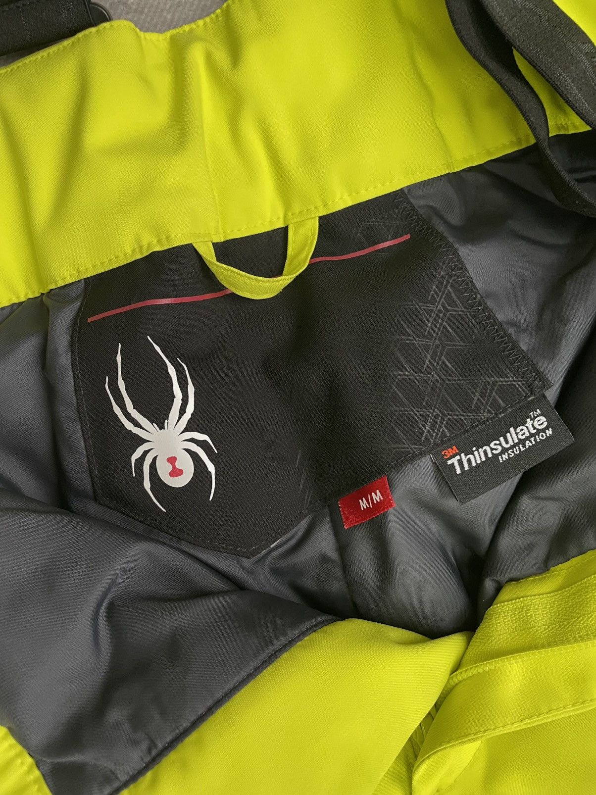 Spyder Spyder Propulsion Snowboard Ski Yellow Pants Winterwear Size US 34 / EU 50 - 9 Thumbnail