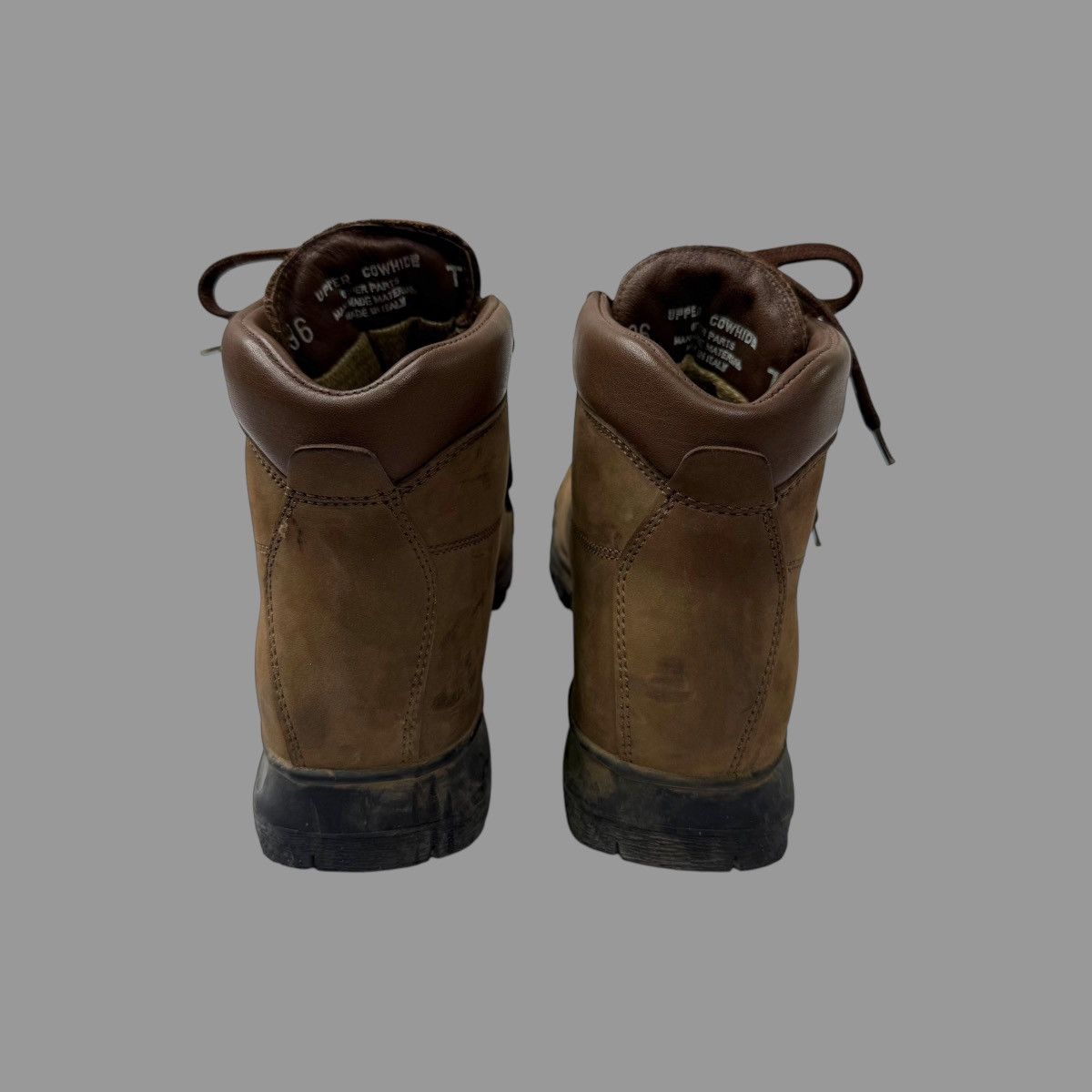 Goretex × Vintage Vintage brown gortex hiking boots Size US 9.5 / IT 39.5 - 4 Thumbnail