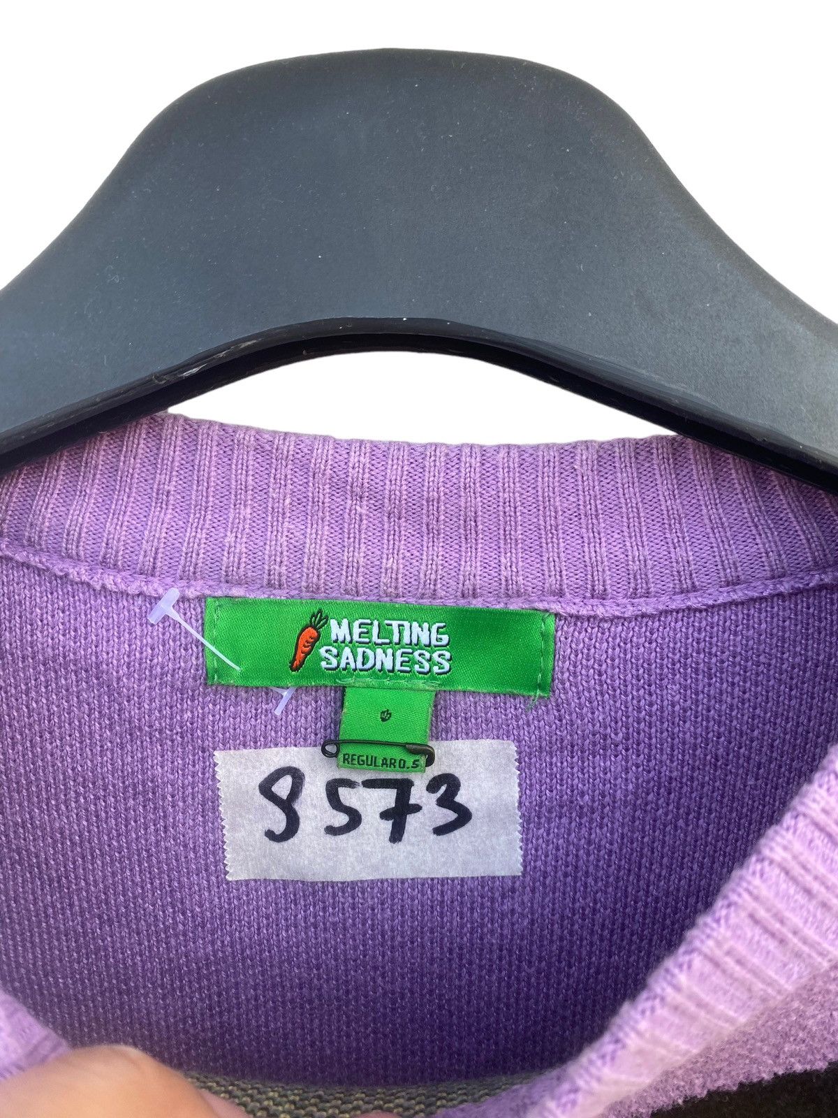 Japanese Brand Melting Sadness Zhang Quan Knitted Size US M / EU 48-50 / 2 - 5 Thumbnail