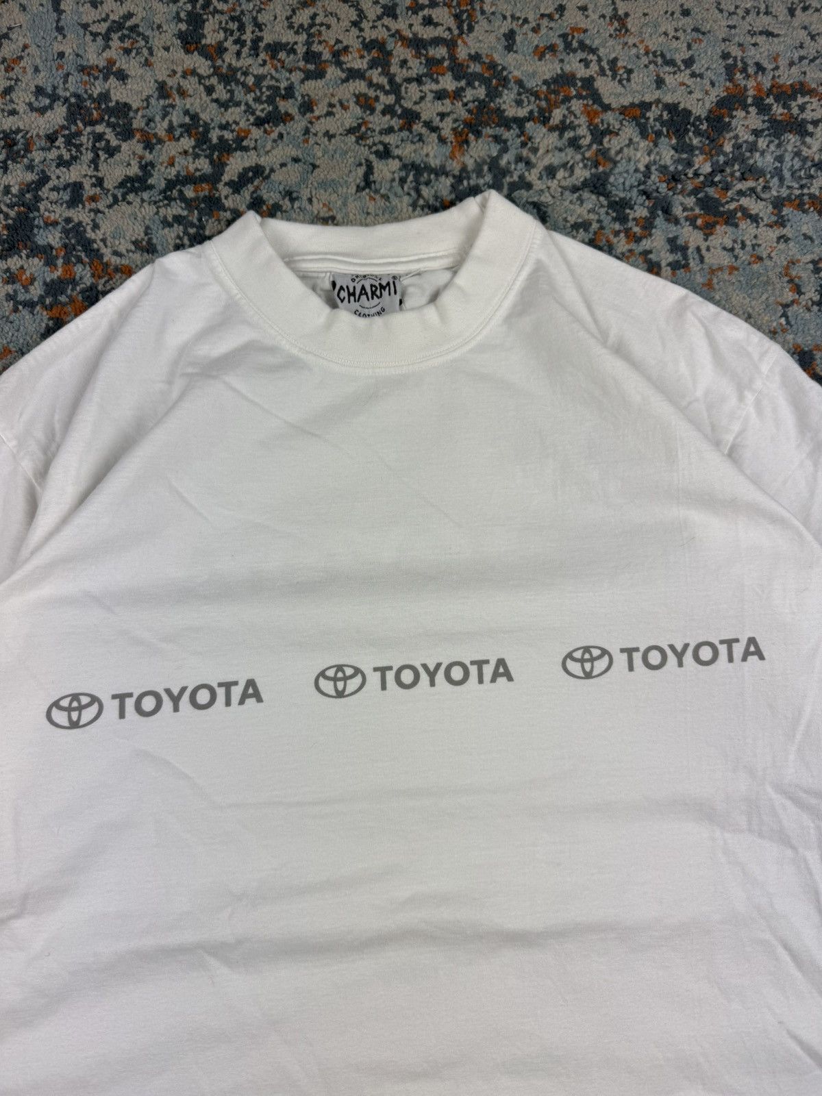 Vintage Vintage 90s Toyota logo spellout racing jdm tee Size US M / EU 48-50 / 2 - 8 Thumbnail