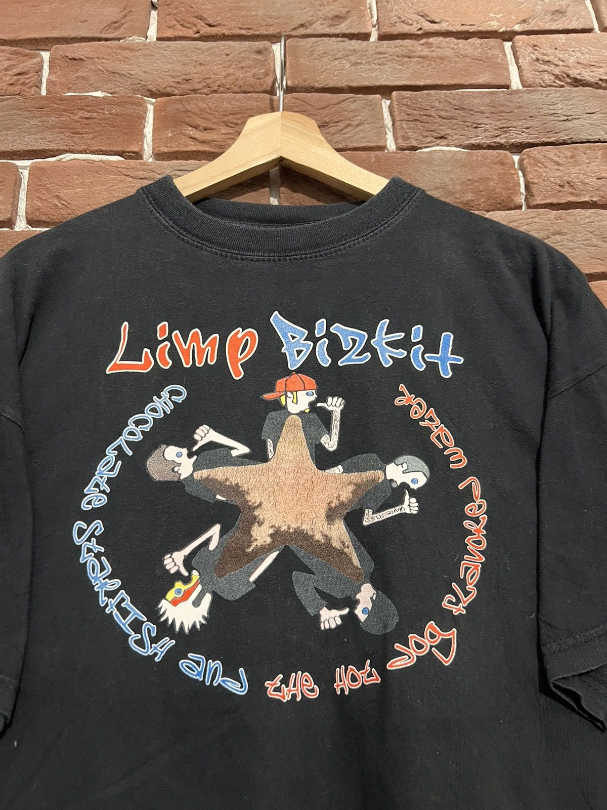 Band Tees Rare Grail 00s Limp Bizkit Star Vintage NuMetal Band Tees Size US L / EU 52-54 / 3 - 3 Thumbnail