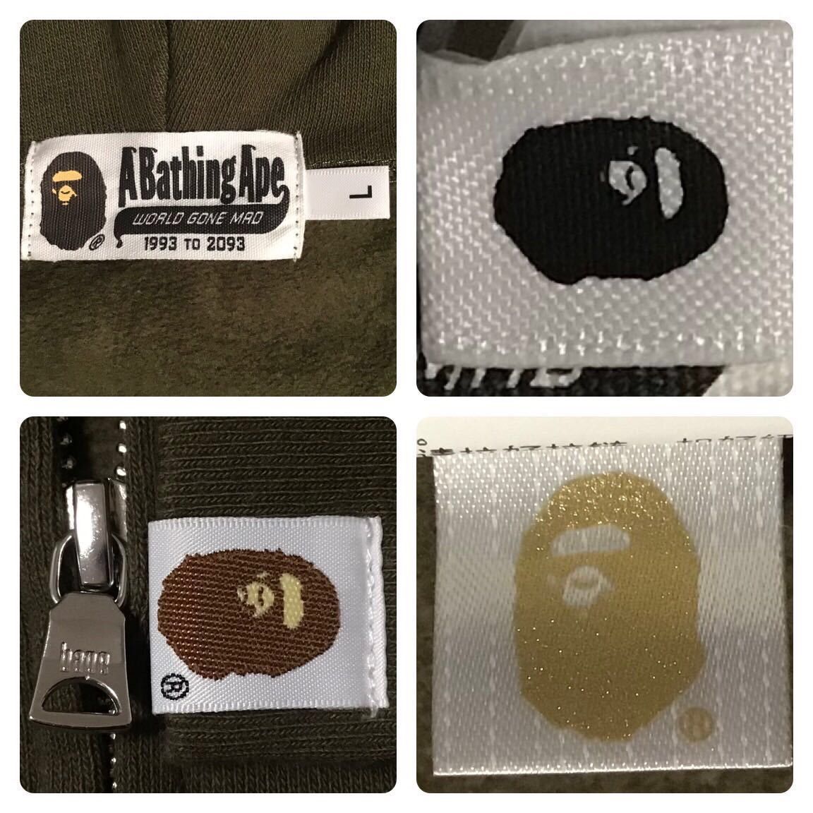 Bape BAPE Tiger full zip hoodie olive × 1st camo green APE Size US L / EU 52-54 / 3 - 7 Thumbnail