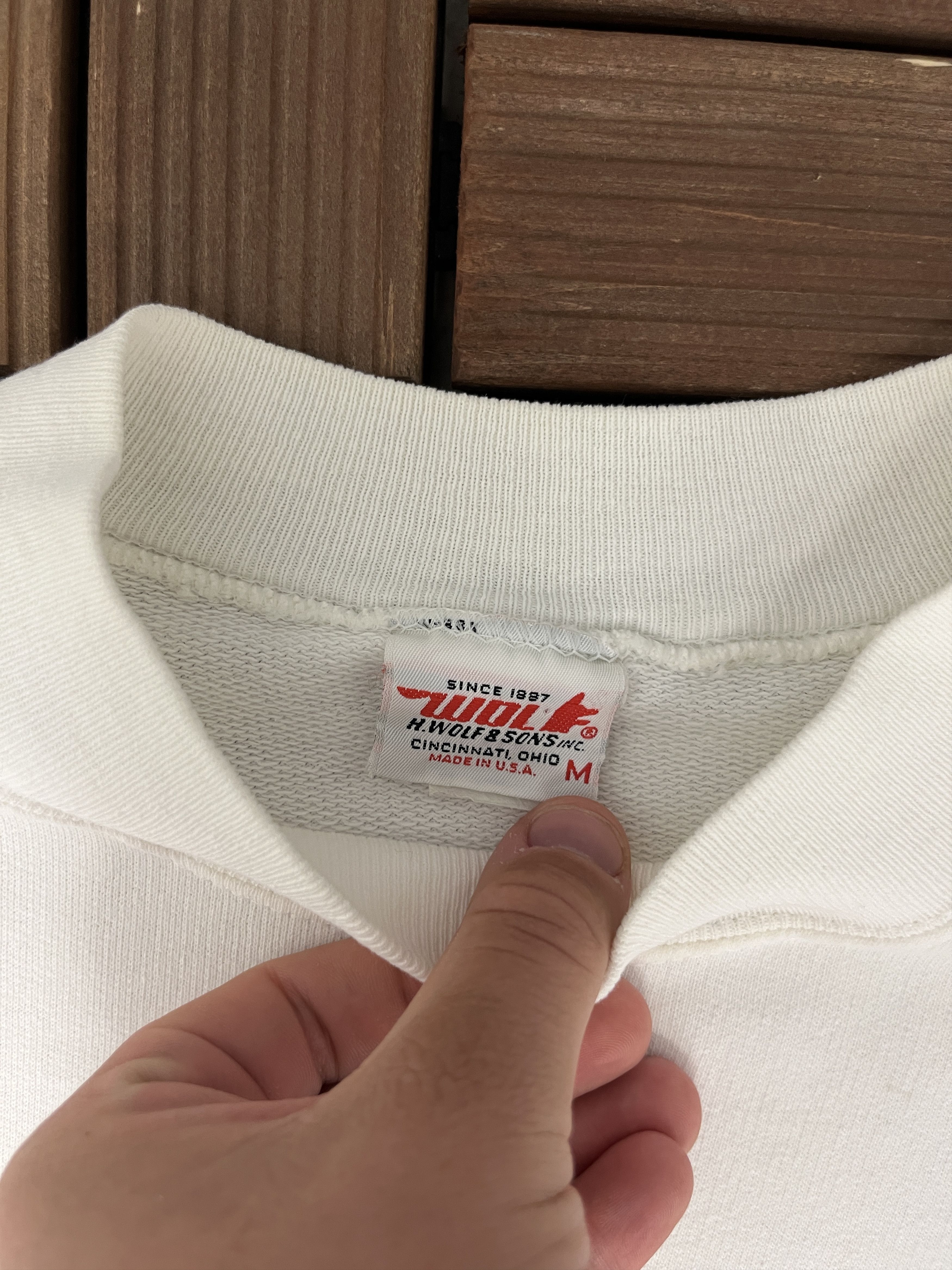 Vintage Ohio State Buckeyes Vintage White Crewneck Sweater Size US M / EU 48-50 / 2 - 6 Thumbnail