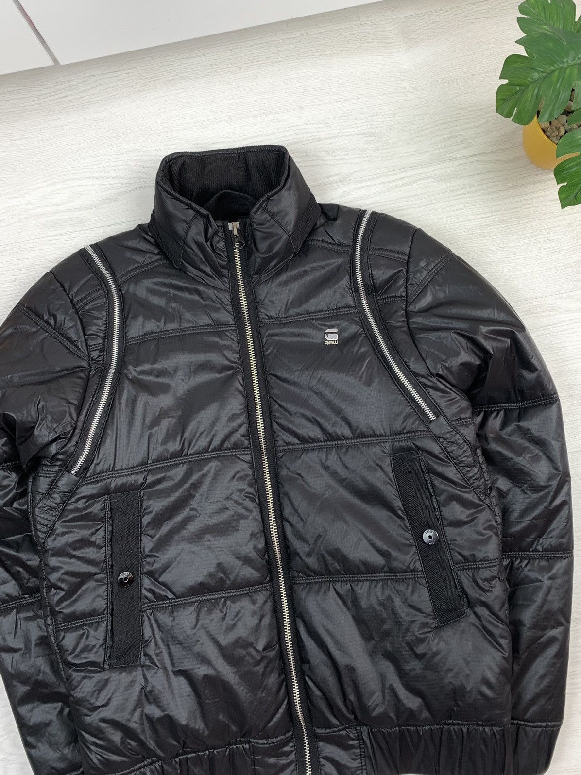 G-Star G-STAR RAW Meefic Quilted Mens Jacket Size M Size US M / EU 48-50 / 2 - 2 Thumbnail
