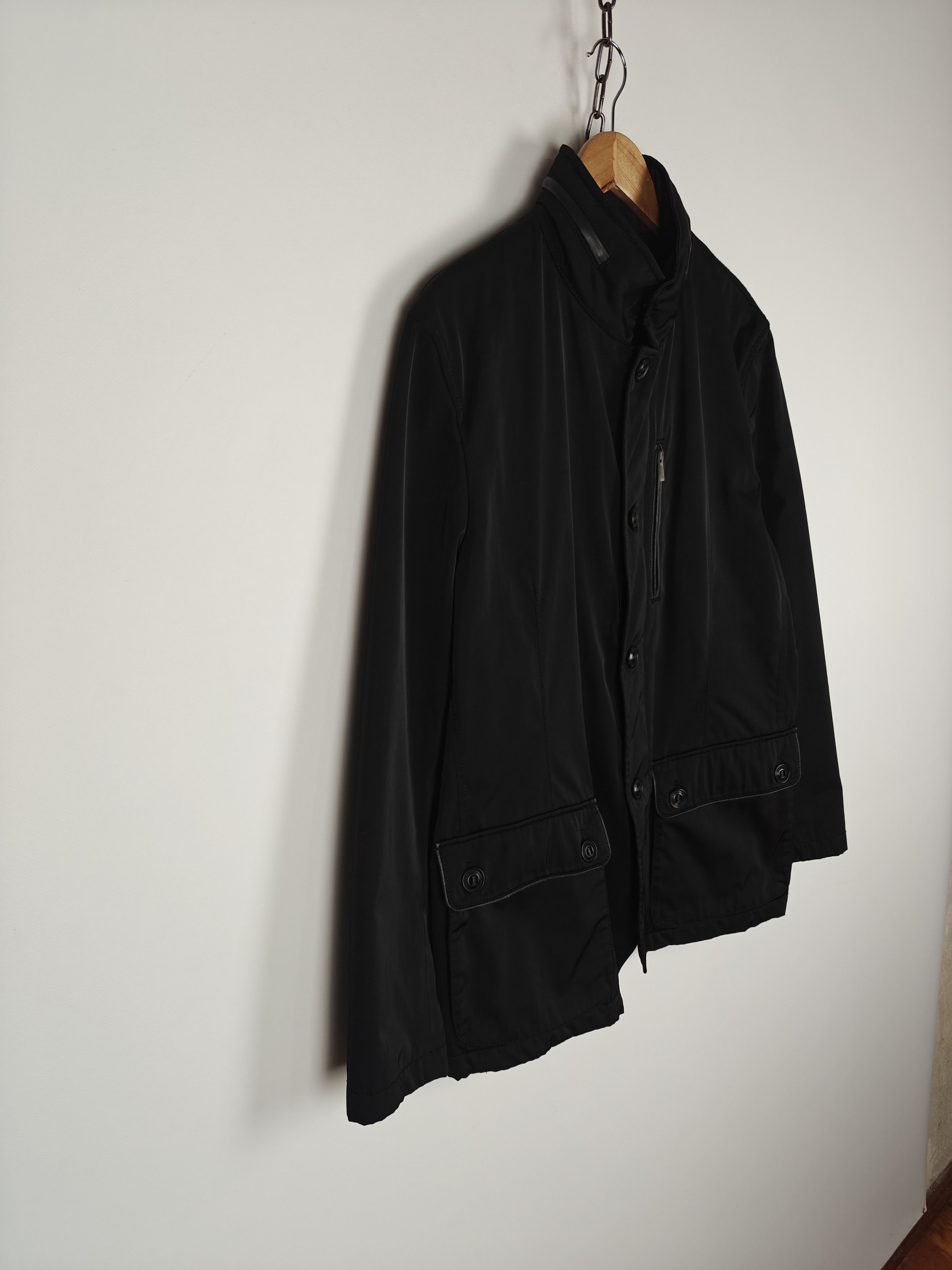 Armani Collezioni Armani Collezioni Jacket Water Repellent Black size 50 Size US L / EU 52-54 / 3 - 4 Thumbnail