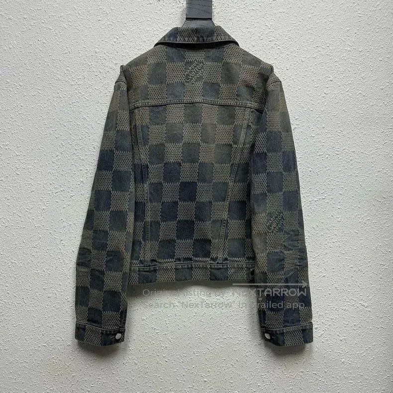 Louis Vuitton Louis Vuitton 24 FW New Checker Denim Jacket Size US M / EU 48-50 / 2 - 2 Thumbnail