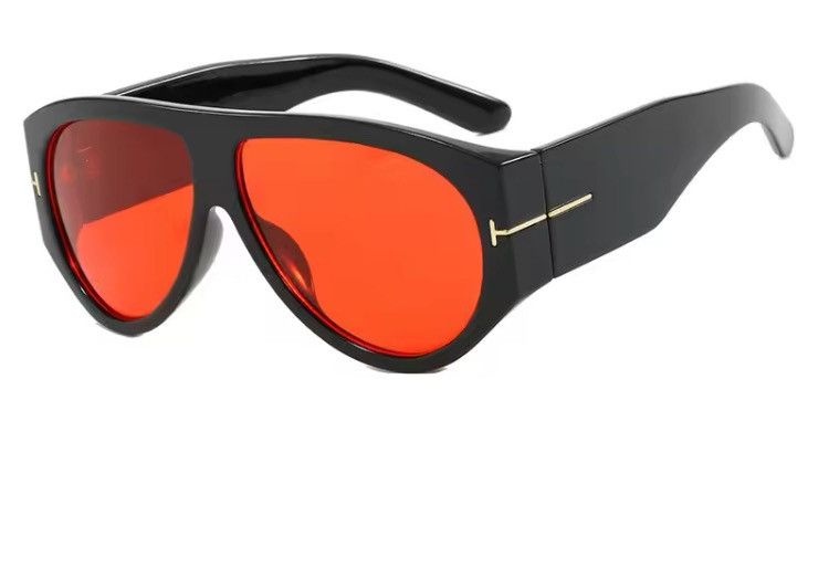 Electric Visual oversize wide leg stripe sunglasses Size ONE SIZE - 2 Thumbnail