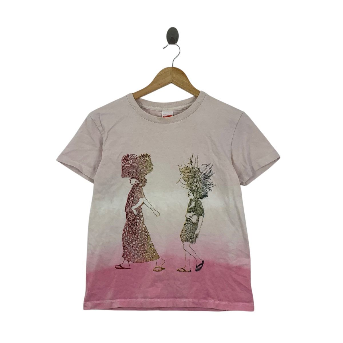Vintage IN THE SAME BOAT Exhibition Refugee Awareness Tee Shirt Top Size M / US 6-8 / IT 42-44 - 1 Thumbnail