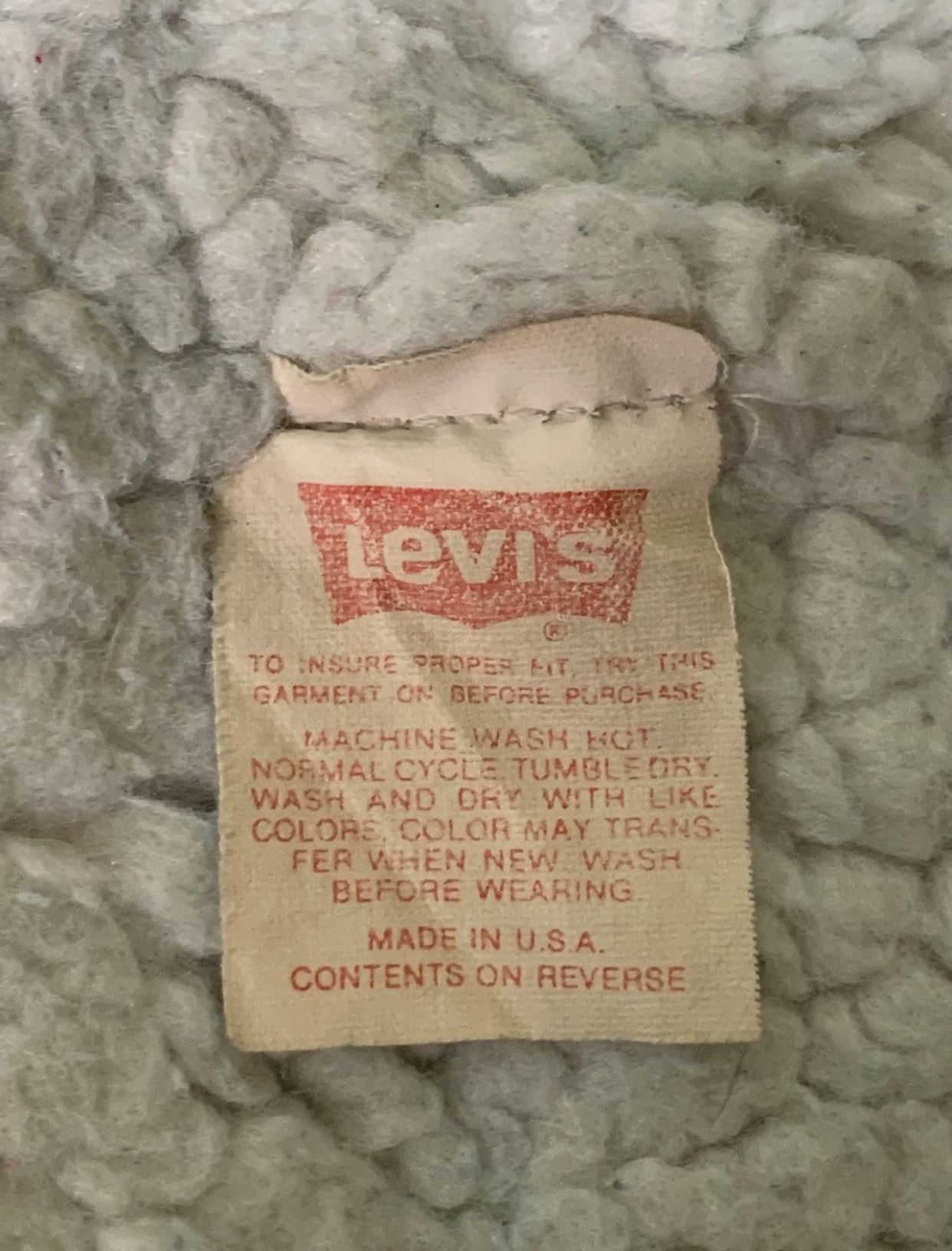 Levi's Vintage Clothing Rare Design Vintage Levi’s Sherpa Jackets Size US M / EU 48-50 / 2 - 5 Thumbnail