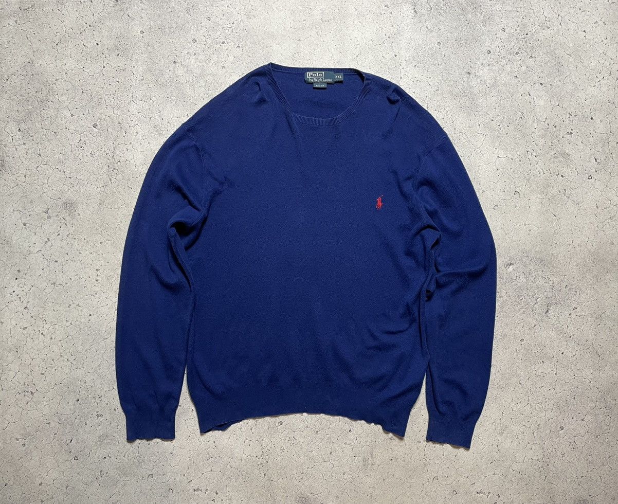 Polo Ralph Lauren × Ralph Lauren × Vintage Polo Ralph Lauren Vintage Wool Sweater Size US XL / EU 56 / 4 - 1 Thumbnail