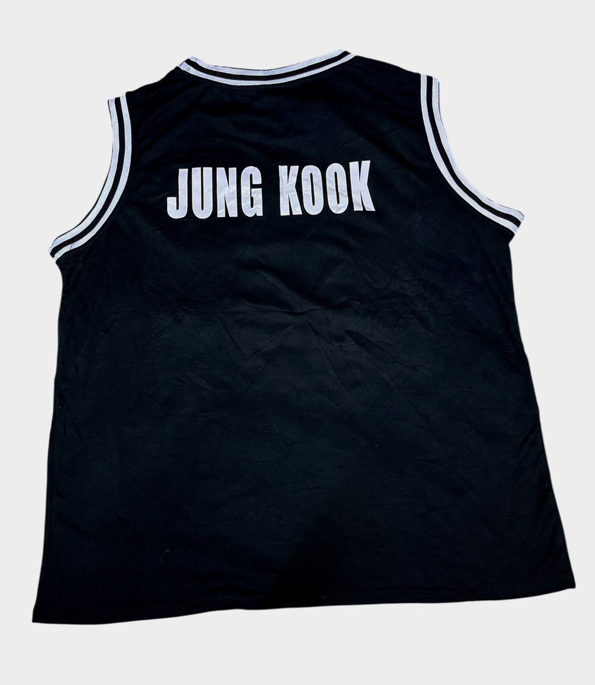 Band Tees BTS Kpop Sleeveless Shirt /Singlets Size US XXL / EU 58 / 5 - 2 Thumbnail