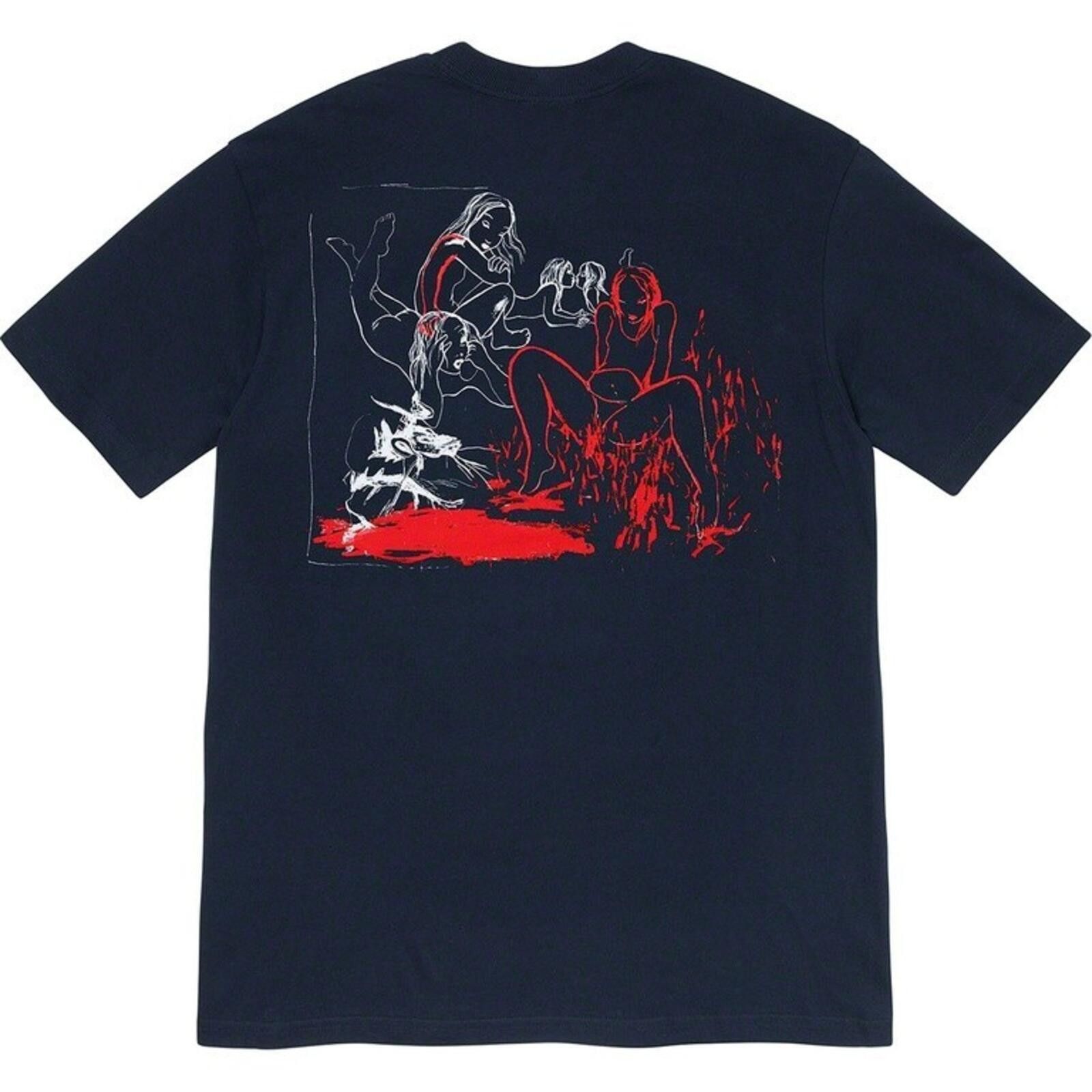 Supreme SUPREME - MY WAY SID VICIOUS SEX PISTOLS 2011 TEE (NAVY