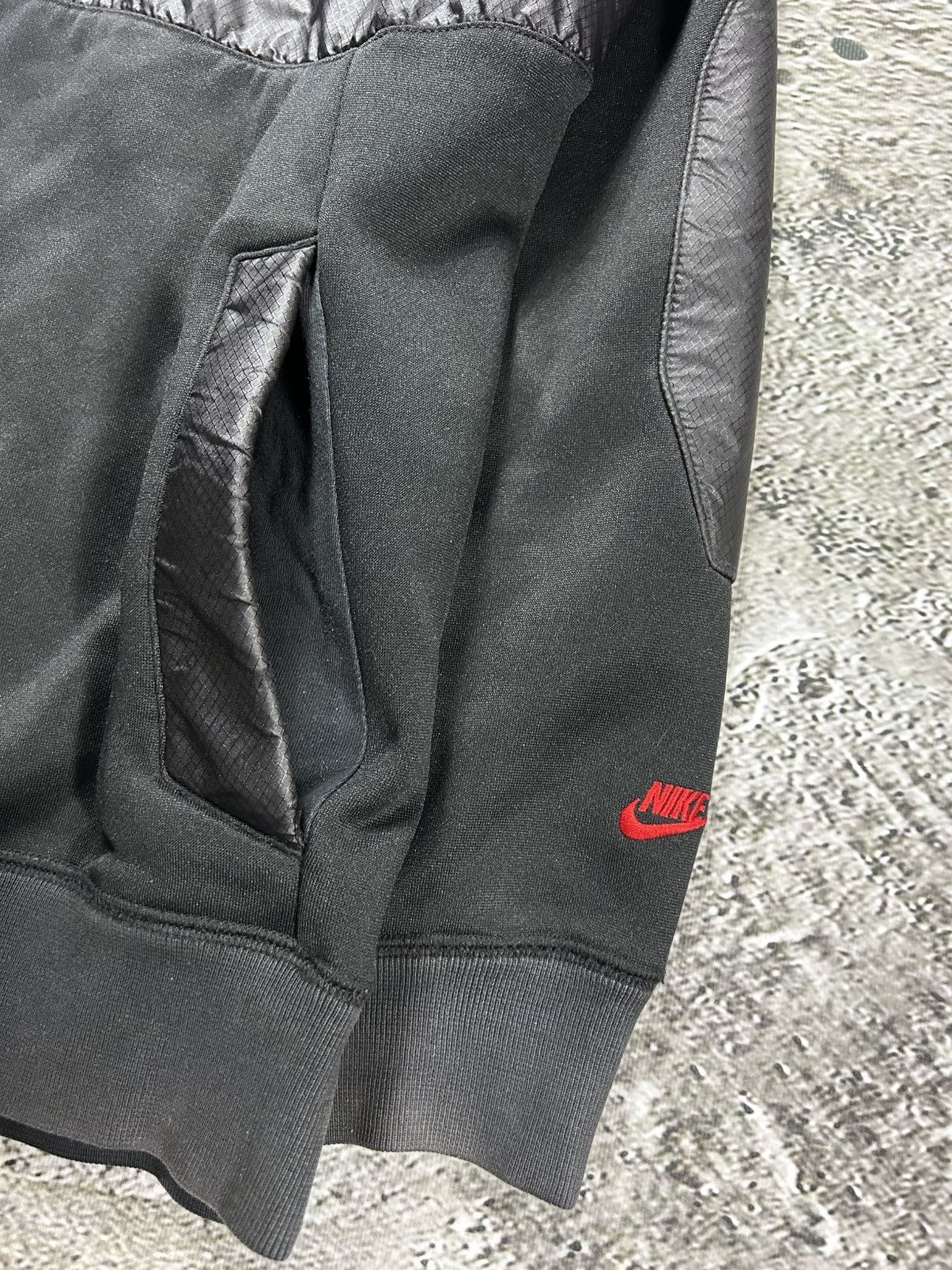 Nike × Vintage Nike AIR Vintage Y2K track jacket nylon zip hoodie Size US XXL / EU 58 / 5 - 4 Thumbnail