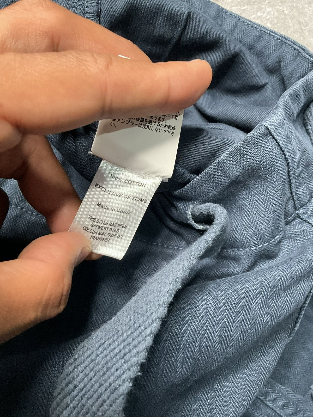 Nigel Cabourn Nigel Cabourn Herringbone Military Cargo Pants Size US 32 / EU 48 - 10 Thumbnail