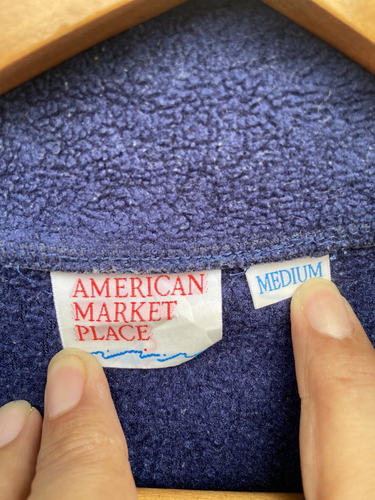 American Apparel 🔥 Vintage 90s Vintage Bkliban sweater zipper fleece Size US L / EU 52-54 / 3 - 11 Thumbnail