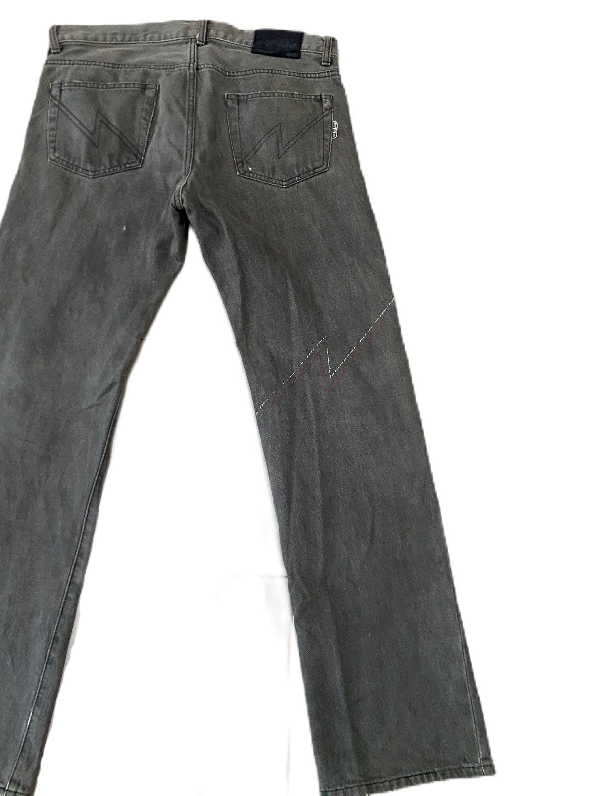 Neighborhood NEIGHBORHOOD SELVEDGE BLACK DENIM LIGHTNING POCKET Size US 34 / EU 50 - 5 Thumbnail
