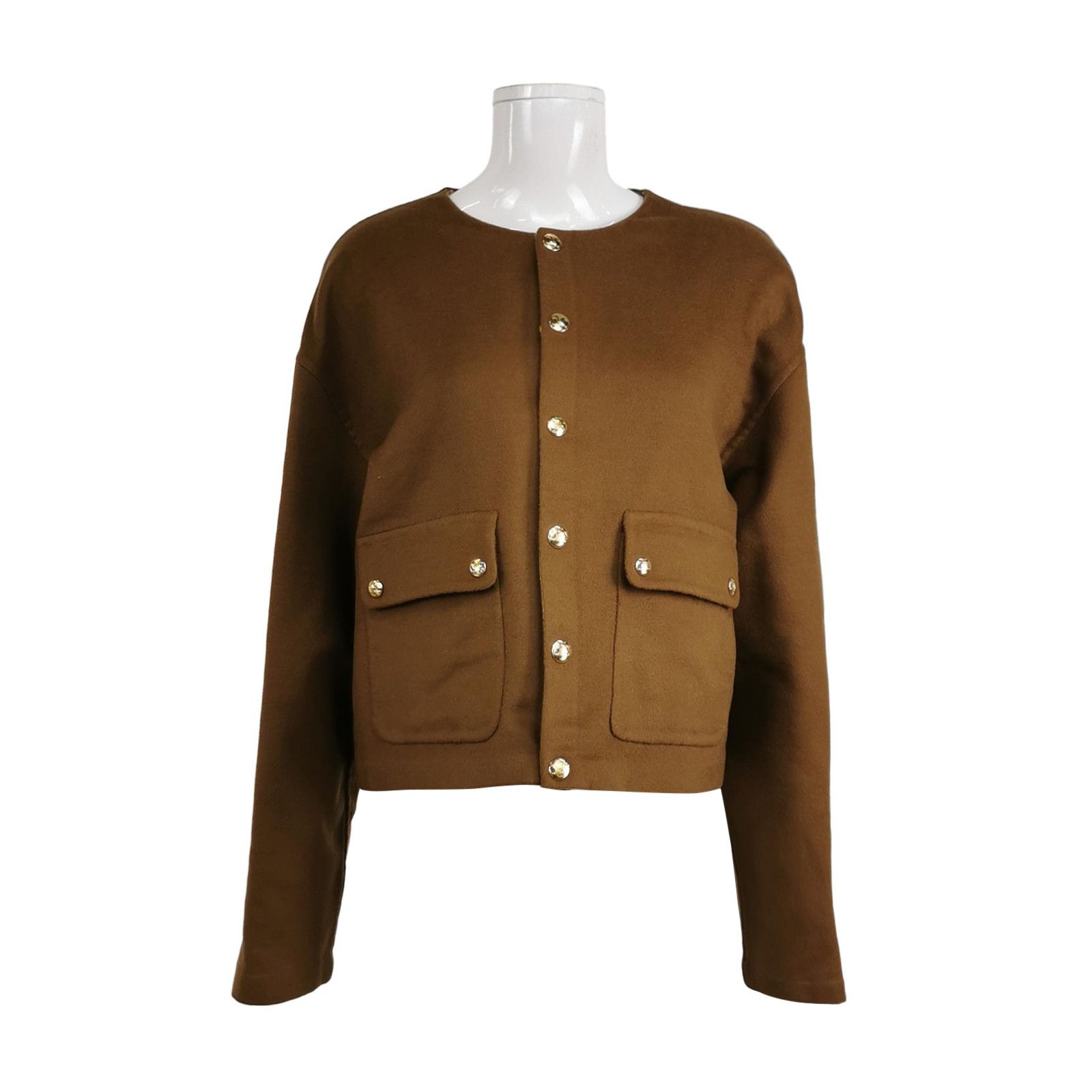 Celine Celine Wool Silk Blend Jacket Size 38 Size S / US 4 / IT 40 - 1 Thumbnail
