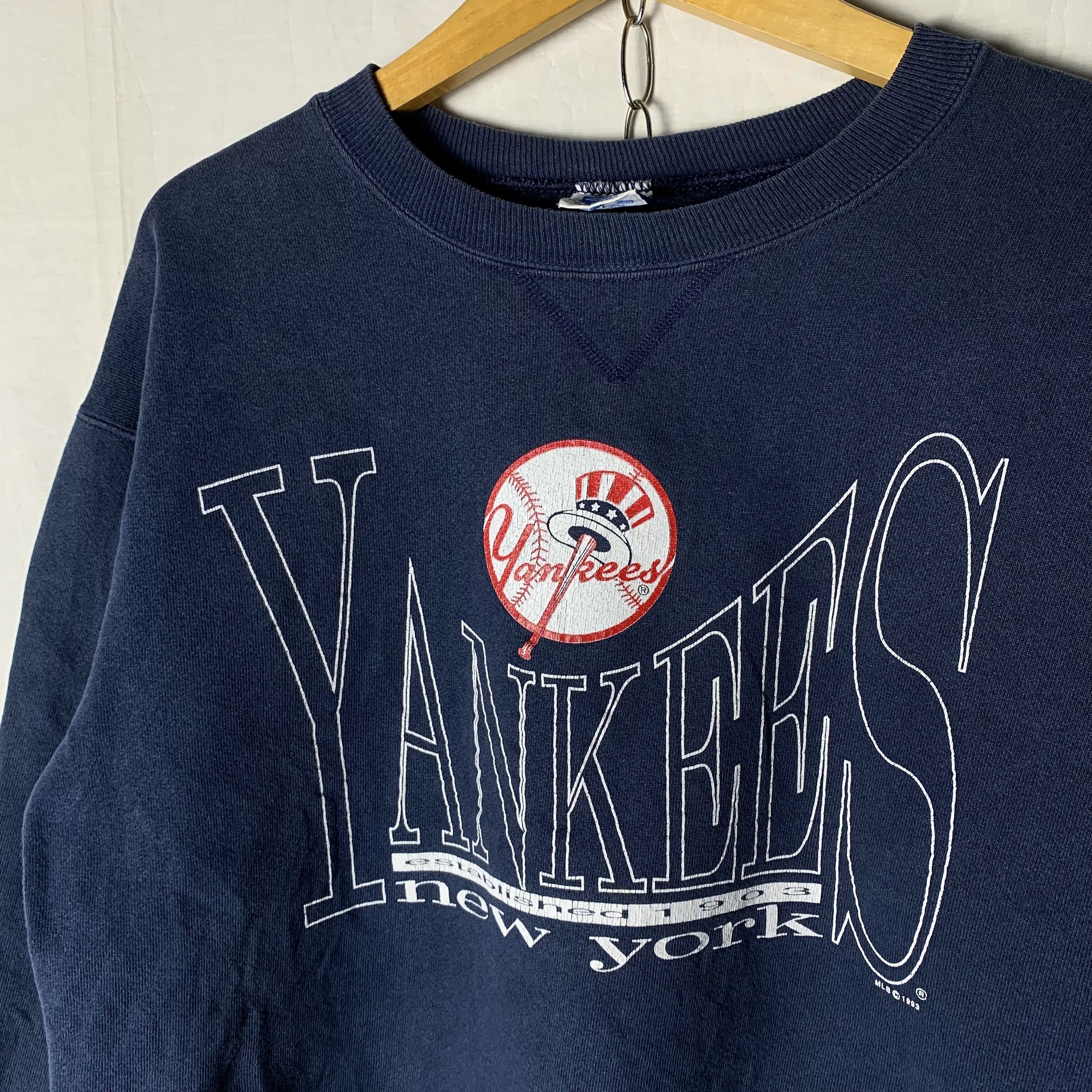 MLB Vintage MLB 1993 NY Yankees MLB Sweatshirt Crewneck Size US M / EU 48-50 / 2 - 2 Thumbnail