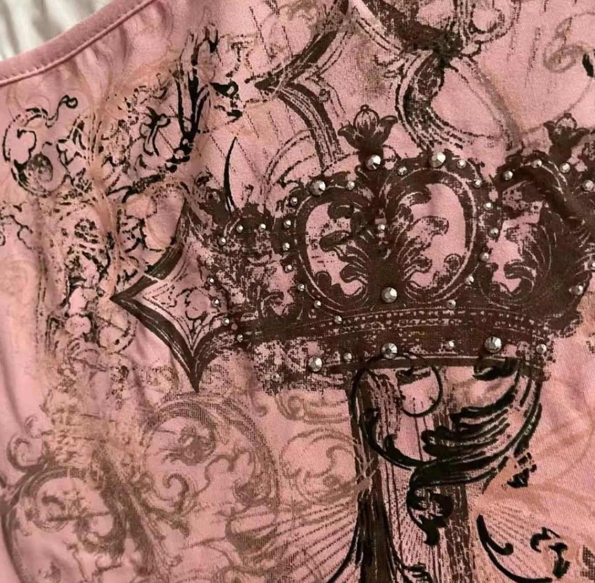 Other Y2k emo cute pink tank top Size S / US 4 / IT 40 - 3 Thumbnail