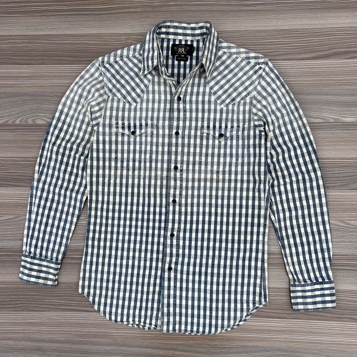 RRL Ralph Lauren RRL Ralph Lauren Button Up Checked Shirt. Size US S / EU 44-46 / 1 - 1 Thumbnail