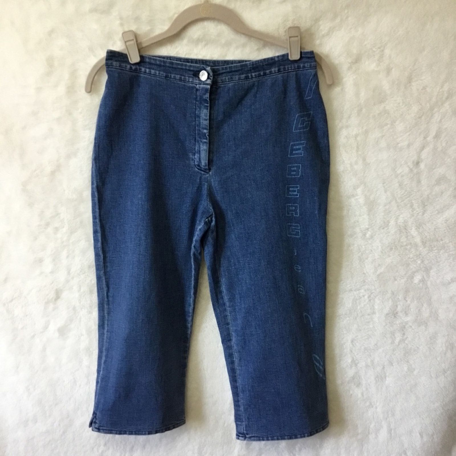 Iceberg Iceberg Blue Capri Jeans Size 32" / US 10 / IT 46 - 1 Thumbnail