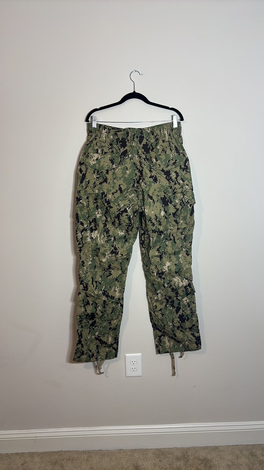 Other Vintage Military Camo Cargo Fatigue Pants Size US 34 / EU 50 - 3 Thumbnail