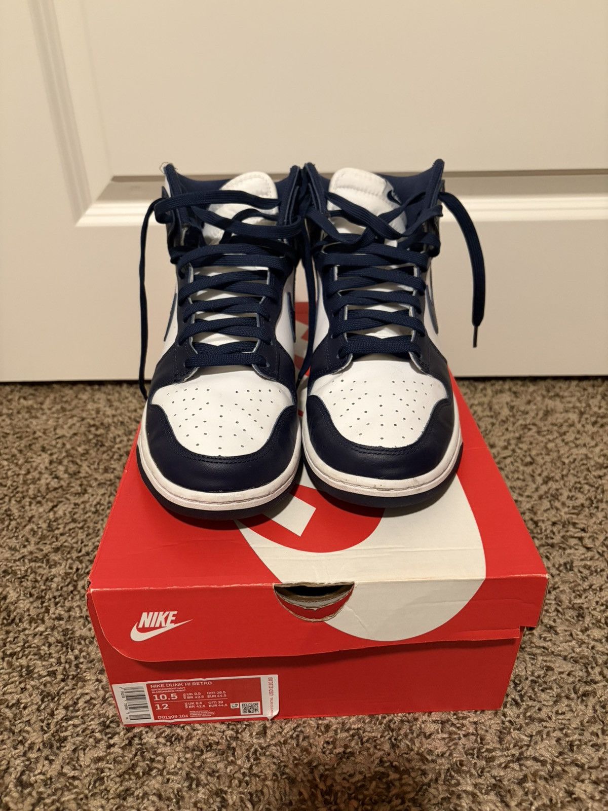 Nike Nike Dunk high Size US 10.5 / EU 43-44 - 2 Thumbnail