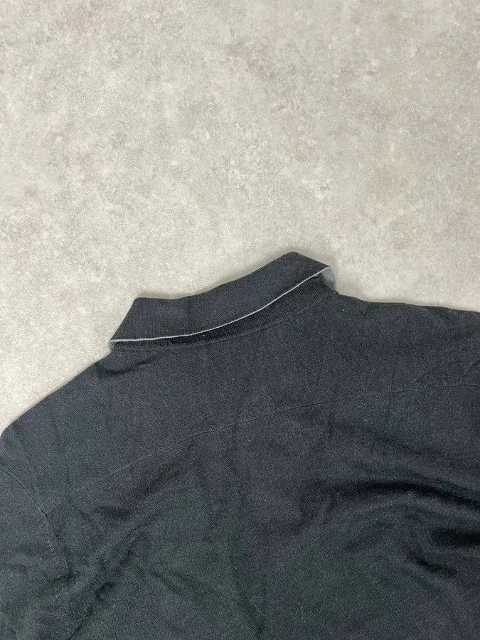 Emporio Armani 2010s Emporio Armani Grey Wool Polo Longsleeve Size US S / EU 44-46 / 1 - 7 Thumbnail