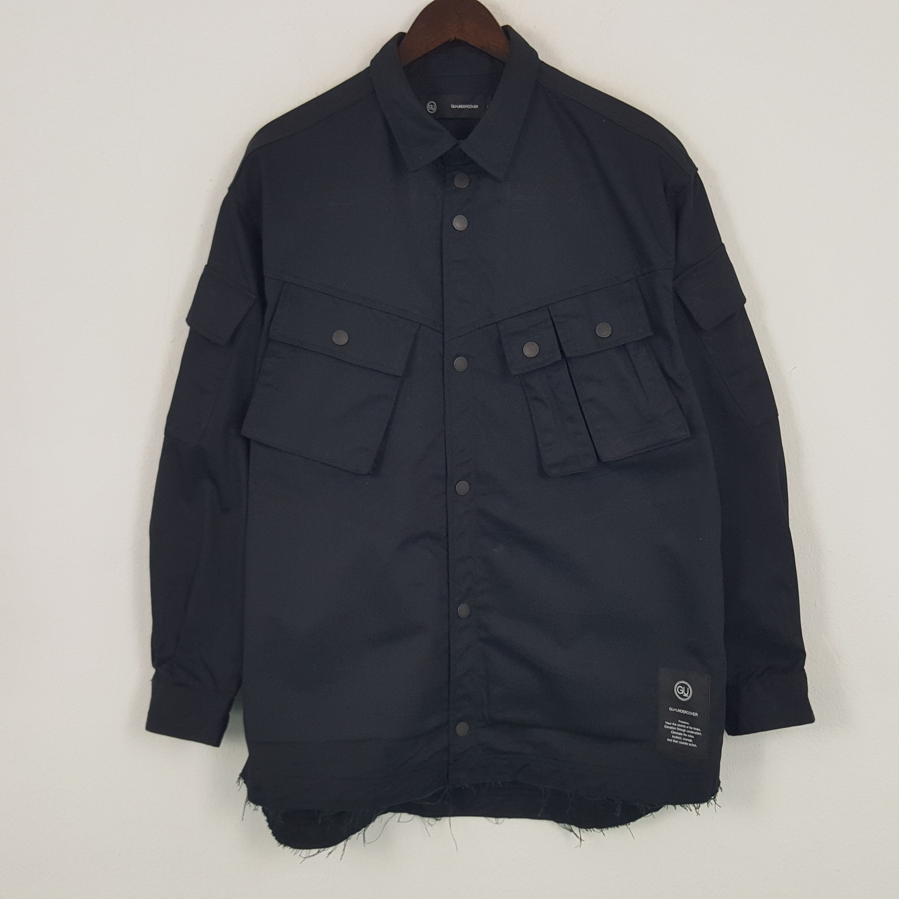 GU × Undercover × Vintage Vintage Gu x Undercover Japan Custom U Worker Jacket Size US L / EU 52-54 / 3 - 3 Thumbnail