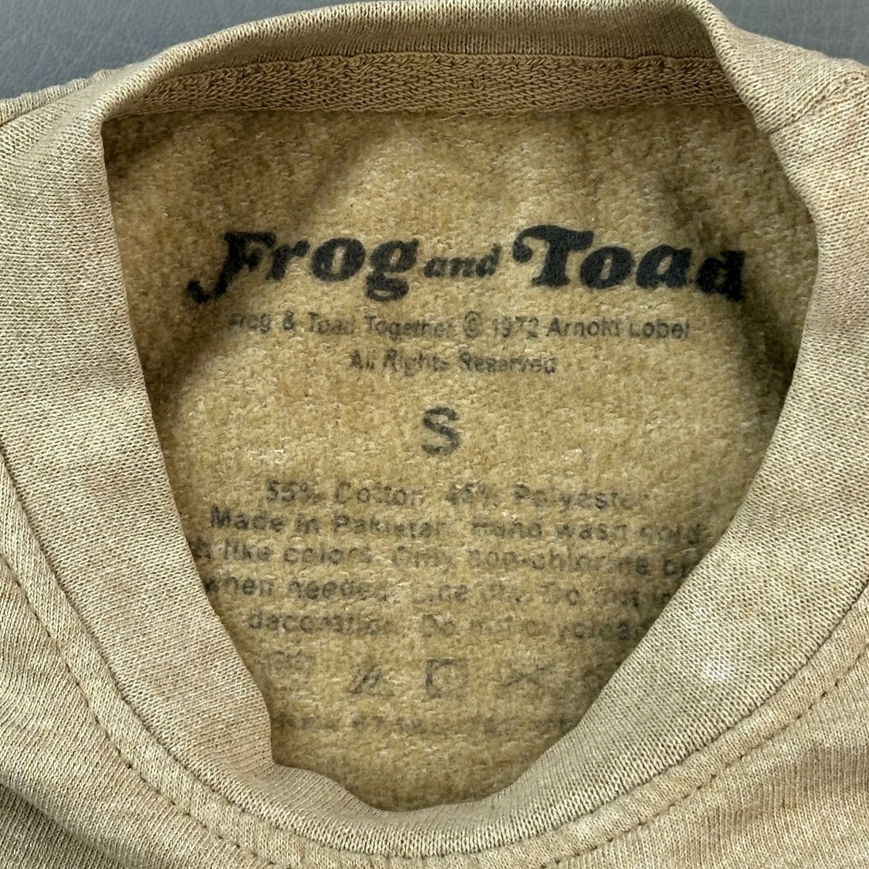 Champion Nike Frog and Toad Sweatshirt Mens Small Beige Kite Tapestry Crewneck Pullover Size US S / EU 44-46 / 1 - 6 Thumbnail