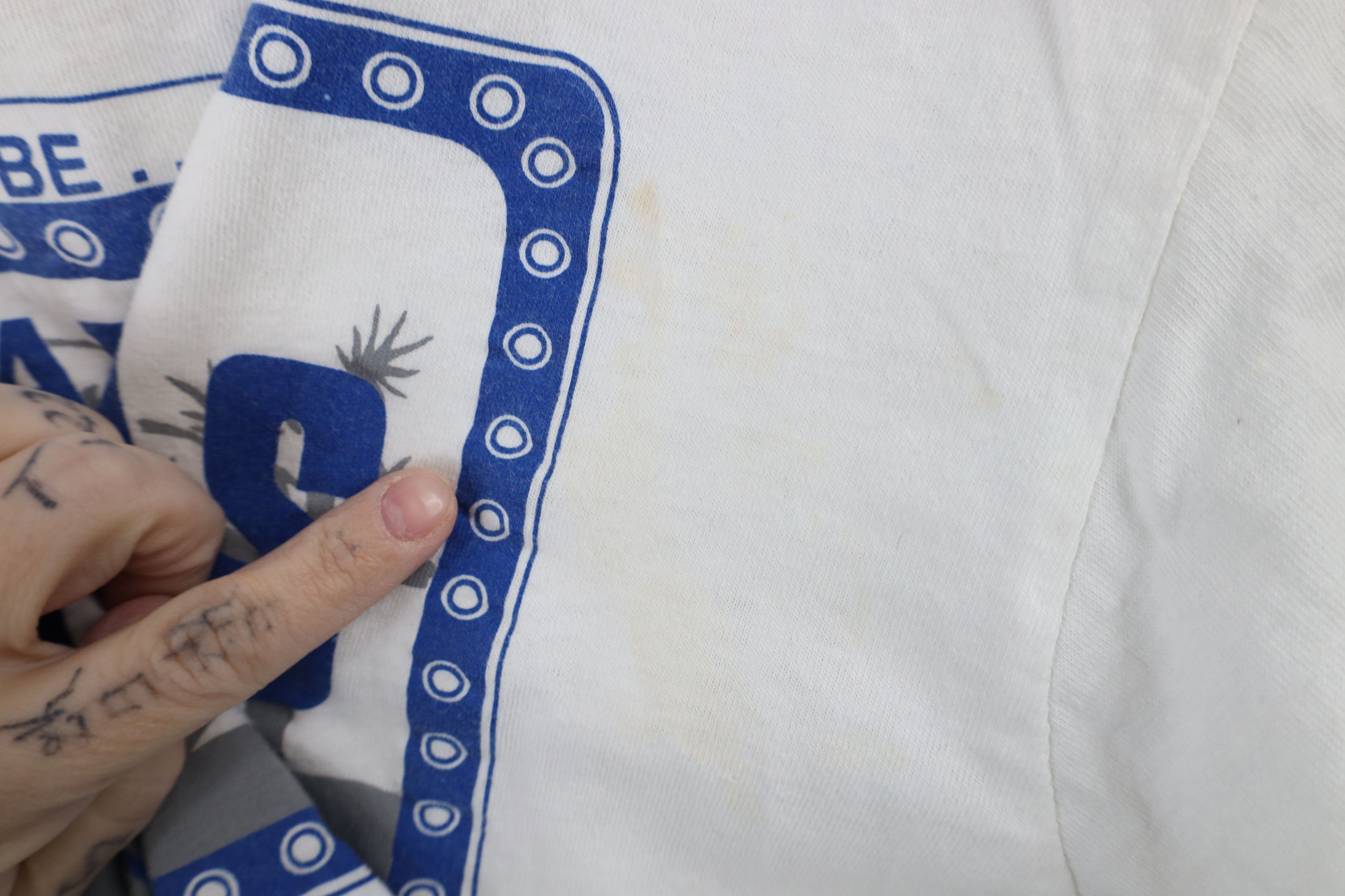 Vintage Vintage 90s Streetwear Nevada Las Vegas Gambling T-Shirt Size XL / US 12-14 / IT 48-50 - 5 Thumbnail